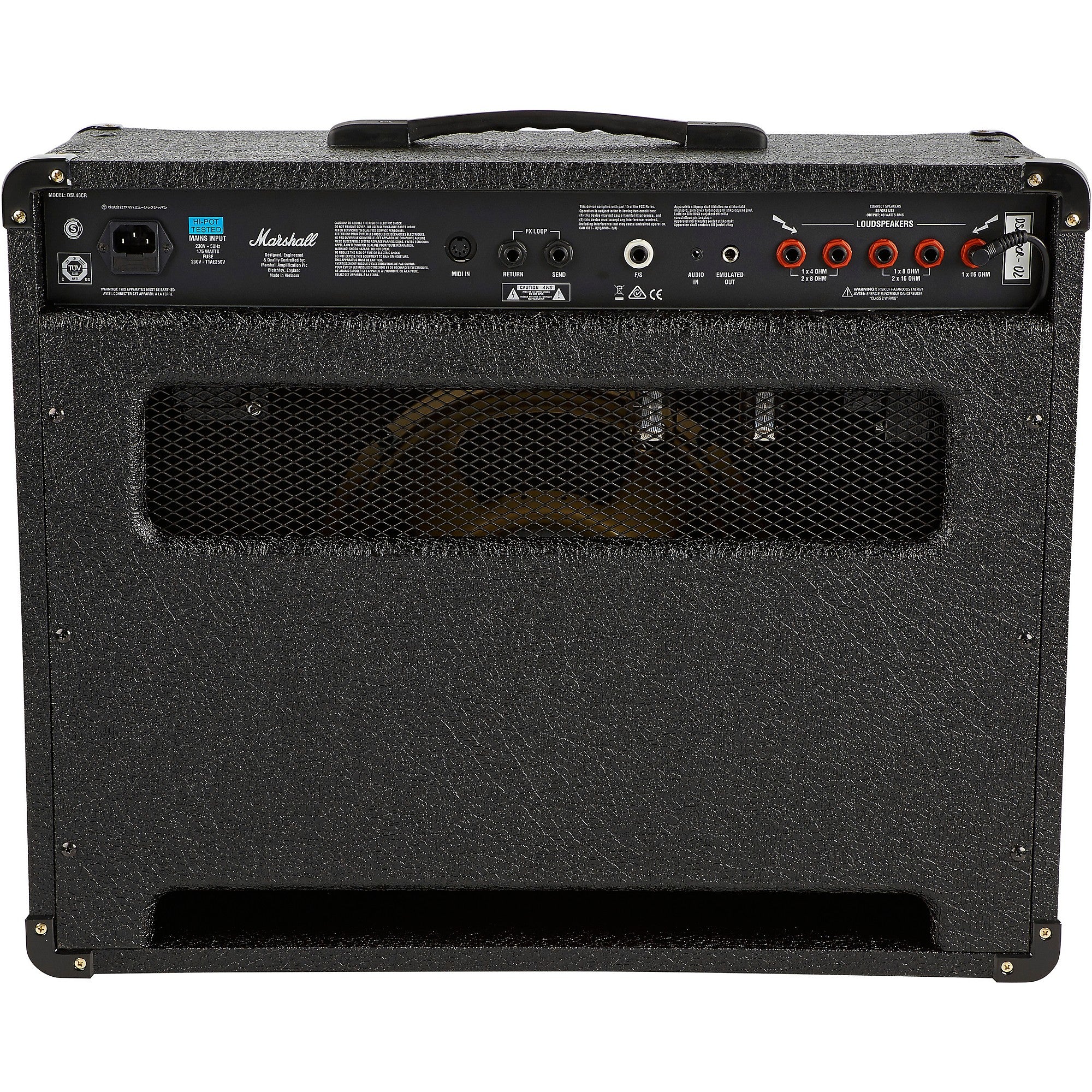 Marshall DSL40CR 40W 1x12 Tube Guitar Combo Amp