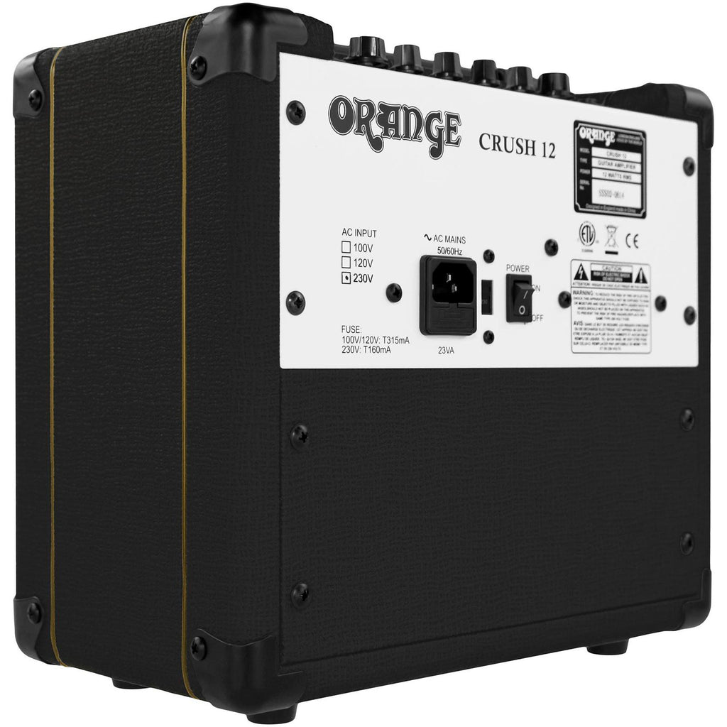 Orange Amplifiers Crush12 12W 1x6 Guitar Combo Amp