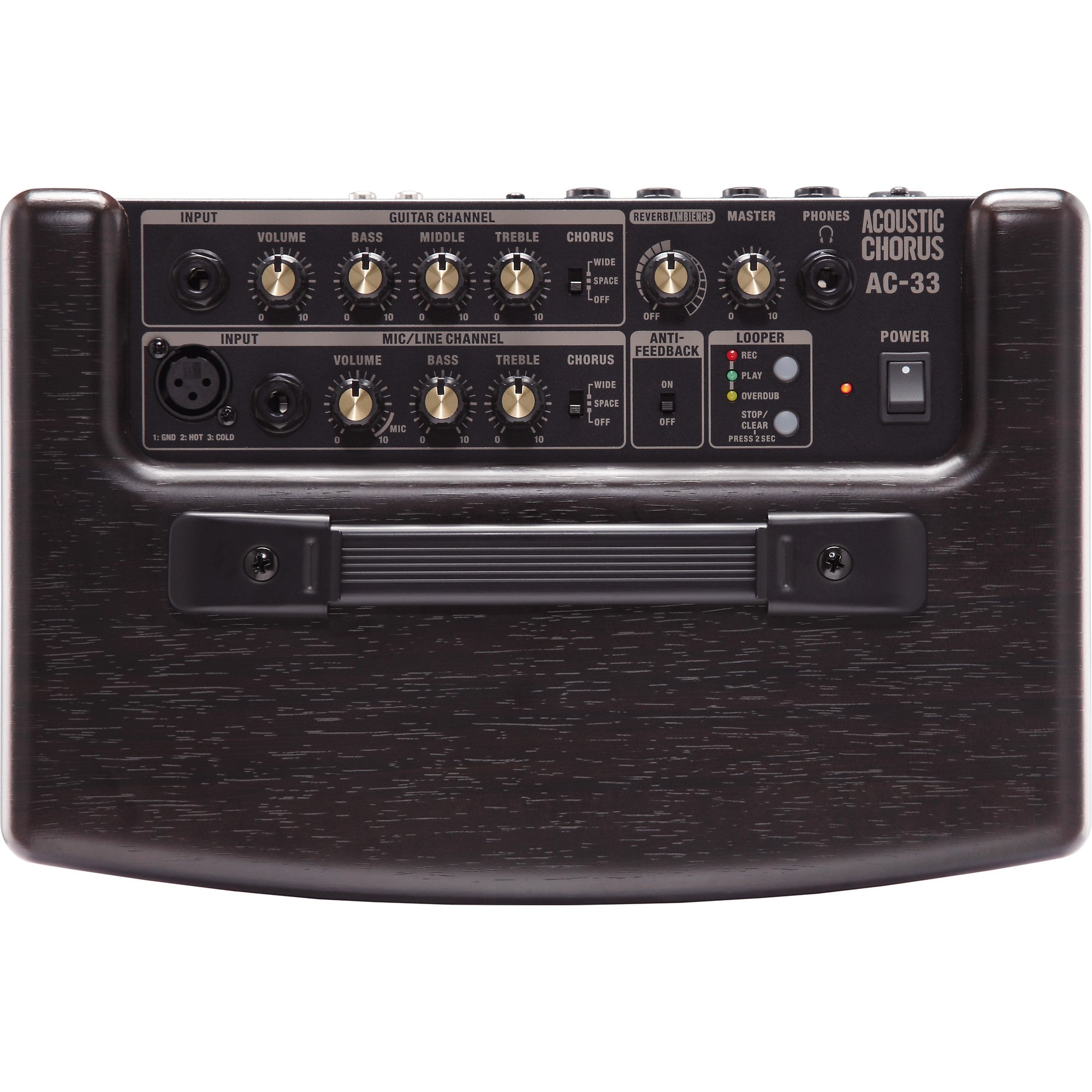 Roland AC-33RW 30W 2x5 Acoustic Combo Amp Rosewood