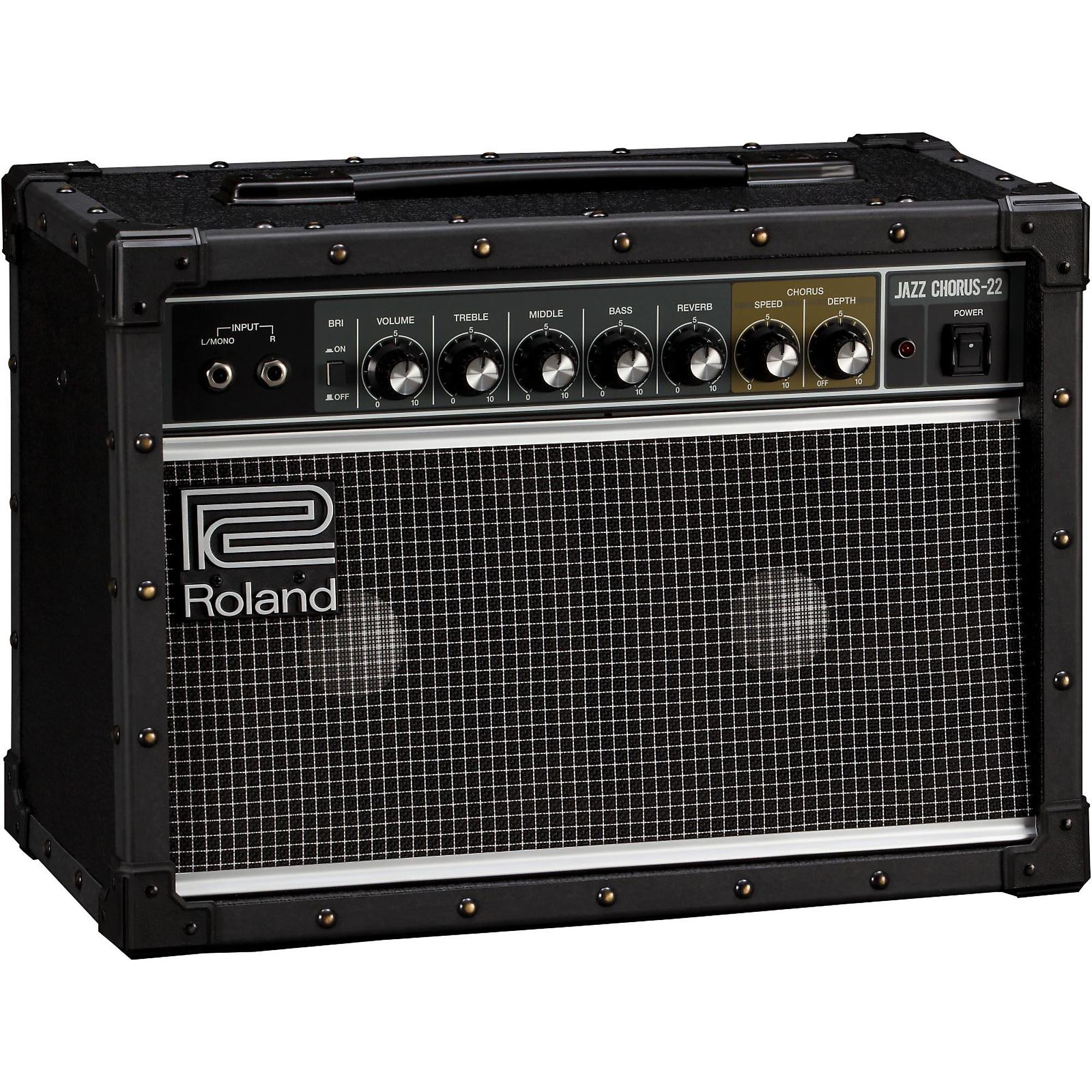 Roland JC-22 Jazz Chorus 30W 2x6.5 Guitar Combo Amplifier Black