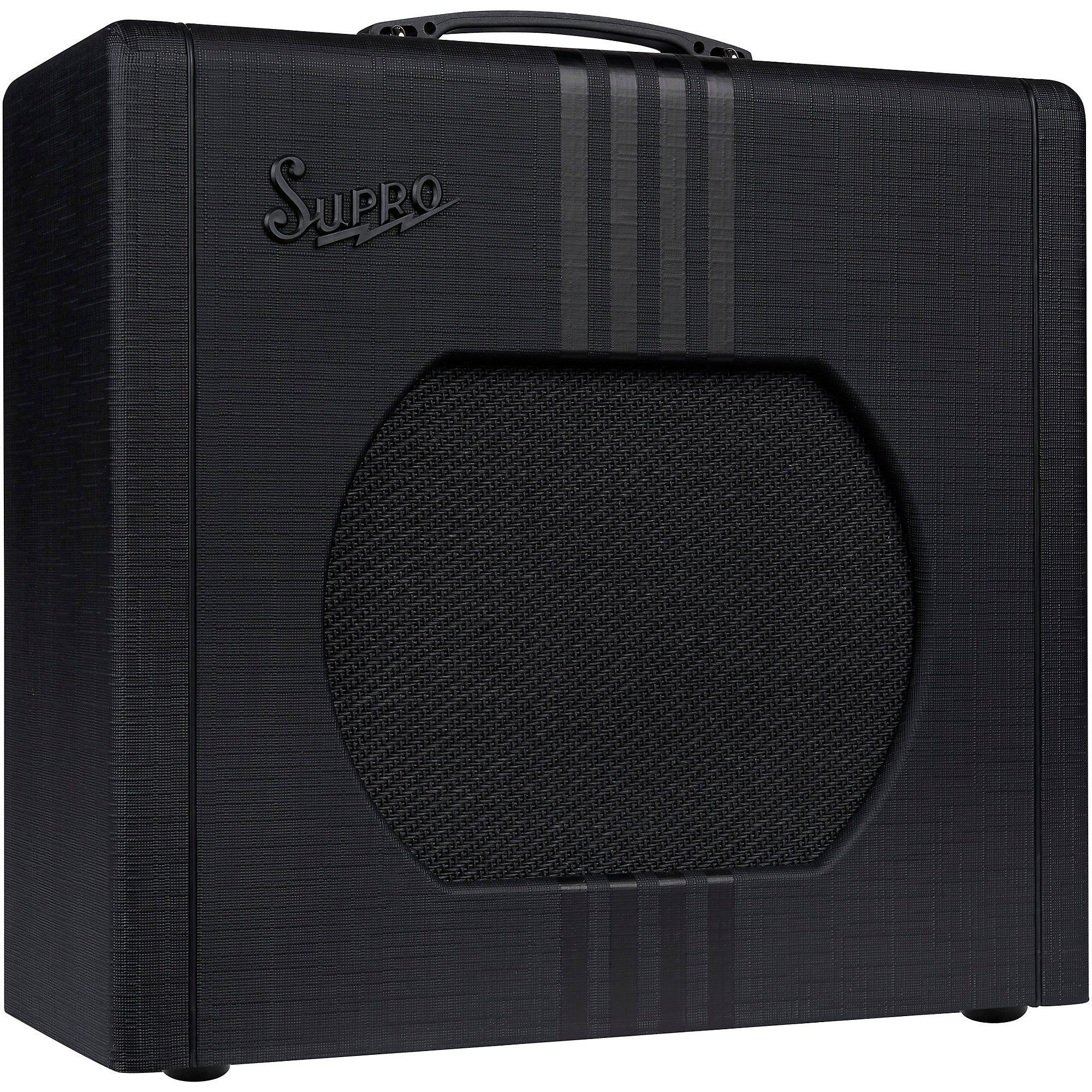 Supro 1822 Delta King 12 15W 1x12 Tube Guitar Amp Black