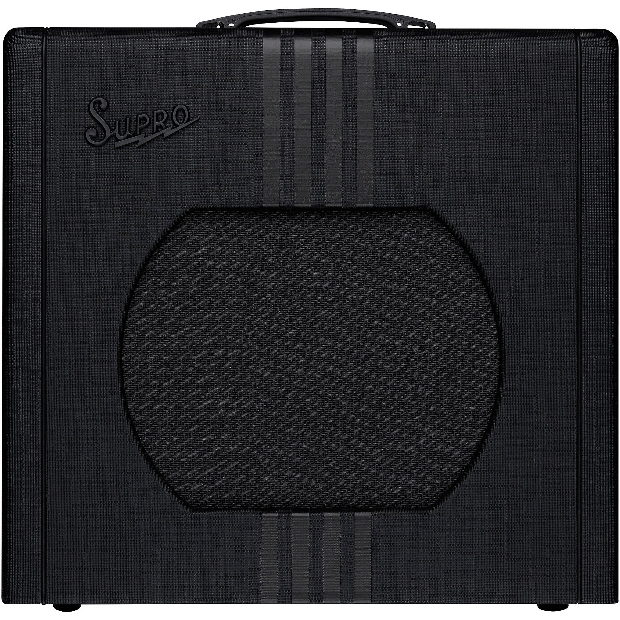 Supro 1822 Delta King 12 15W 1x12 Tube Guitar Amp Black