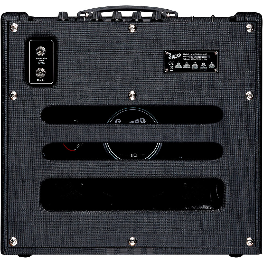 Supro Delta King 10 1x10 5W Tube Guitar Combo Amp Black