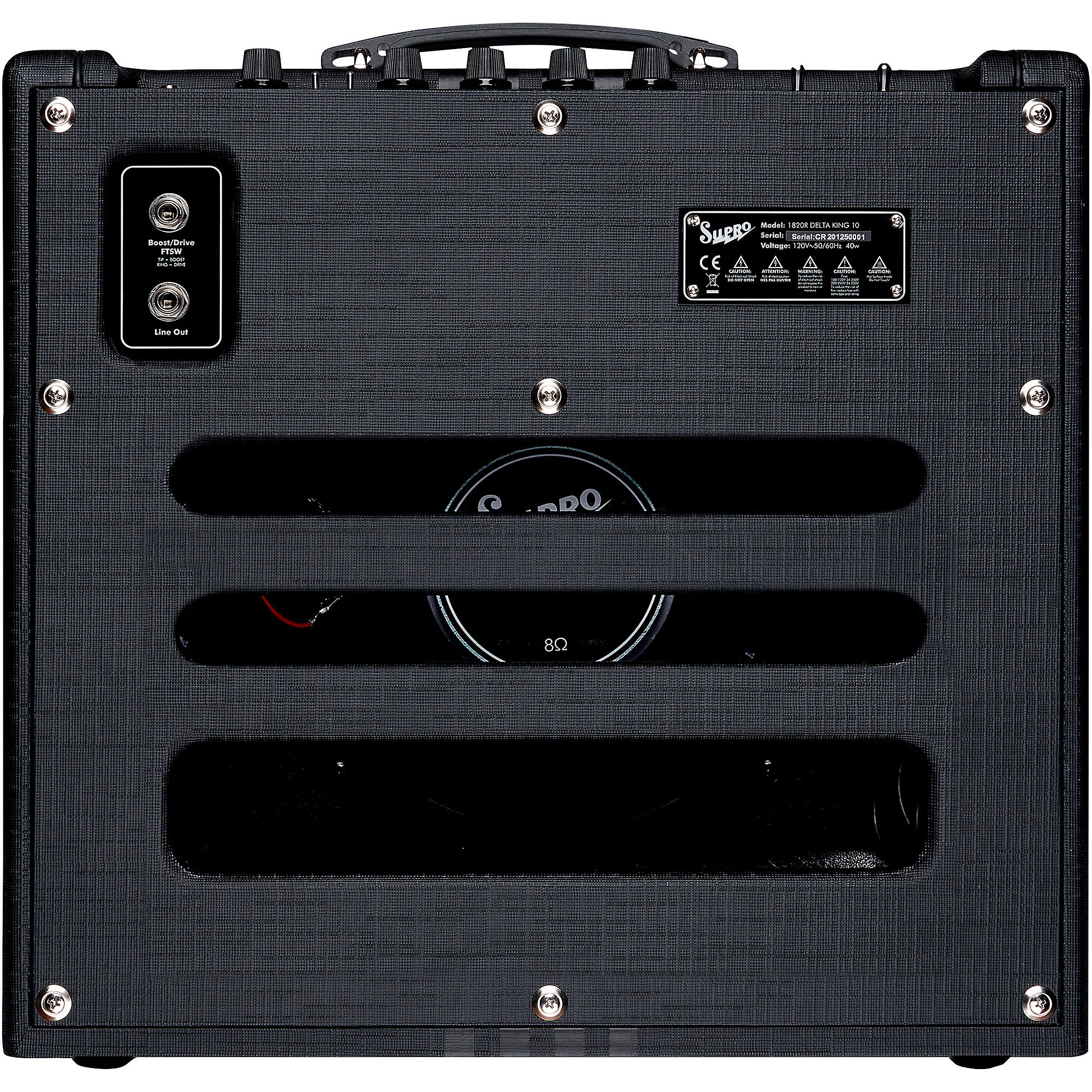 Supro Delta King 10 1x10 5W Tube Guitar Combo Amp Black