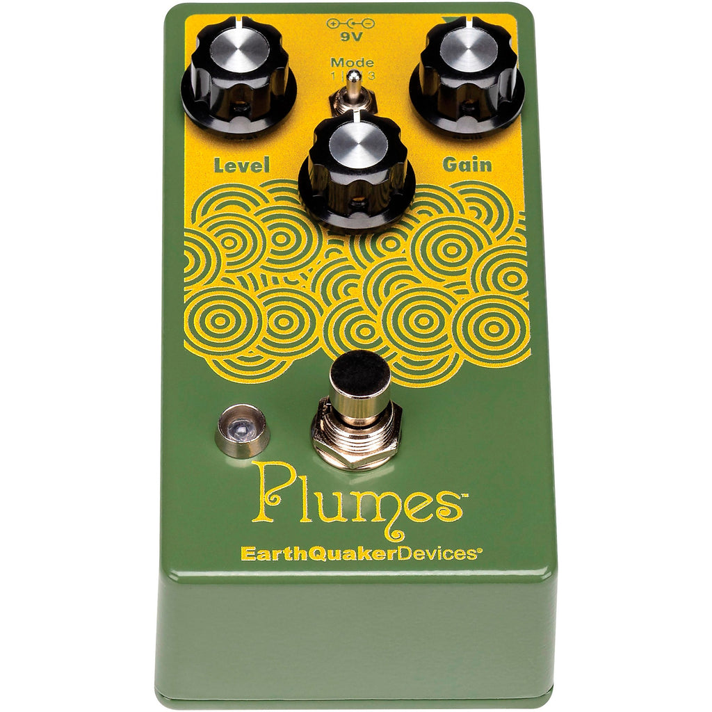 EarthQuaker Devices Plumes Small Signal Shredder Overdrive Effects Pedal