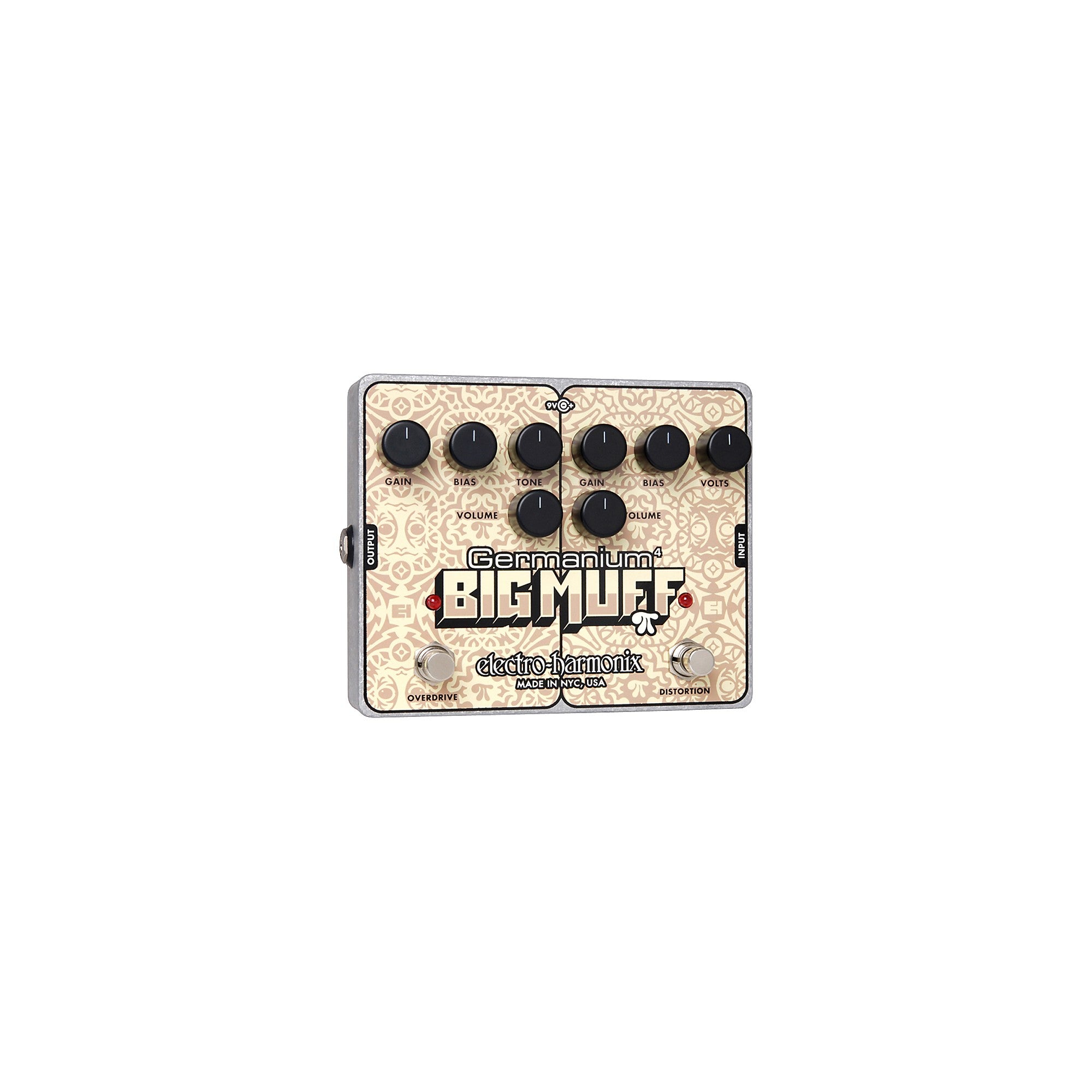Electro-Harmonix Germanium 4 Big Muff Pi Overdrive and Distortion Guitar Effects Pedal