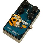 Electro-Harmonix Satisfaction Plus Fuzz Effects Pedal Black and Blue