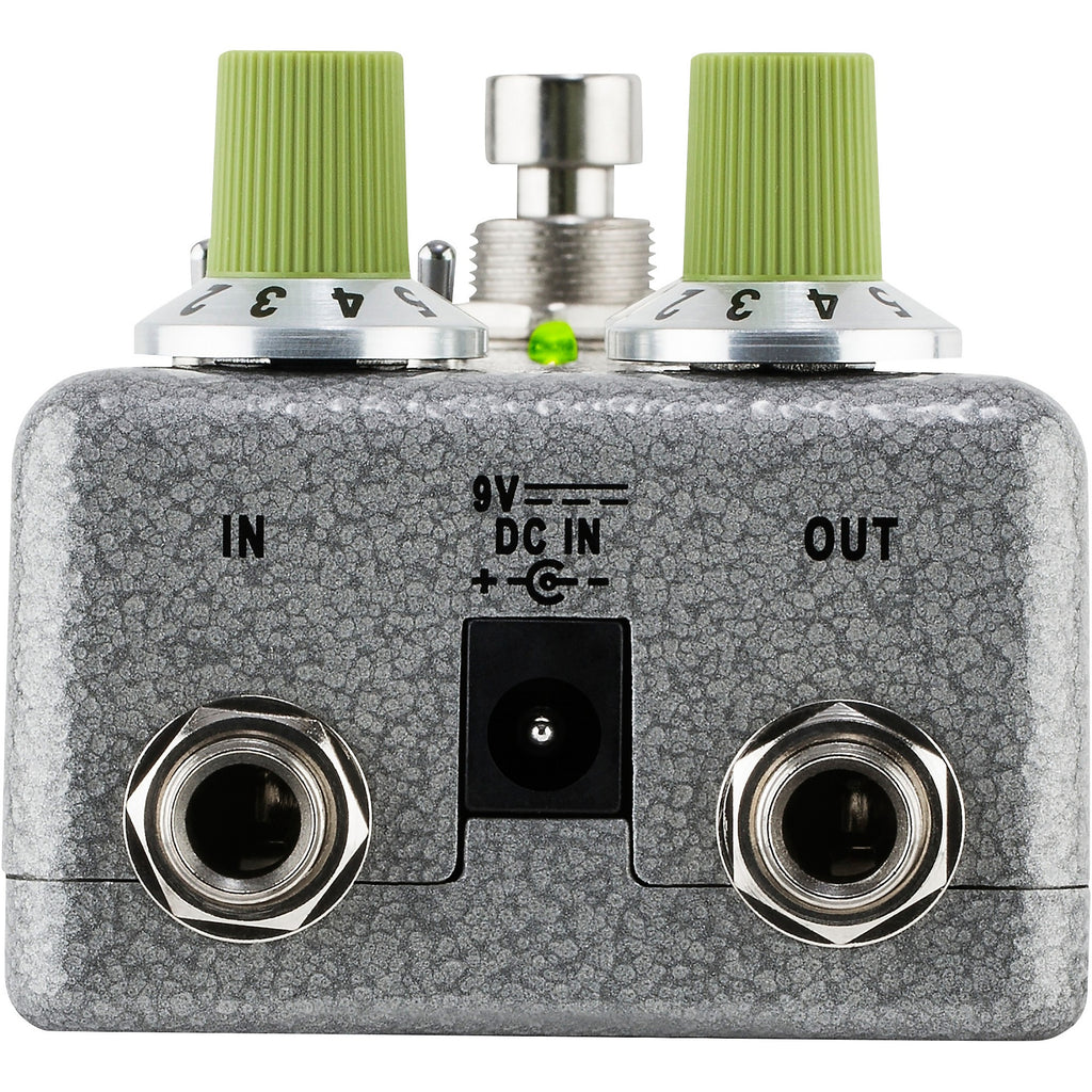 Fender Hammertone Reverb Effects Pedal Gray and Green