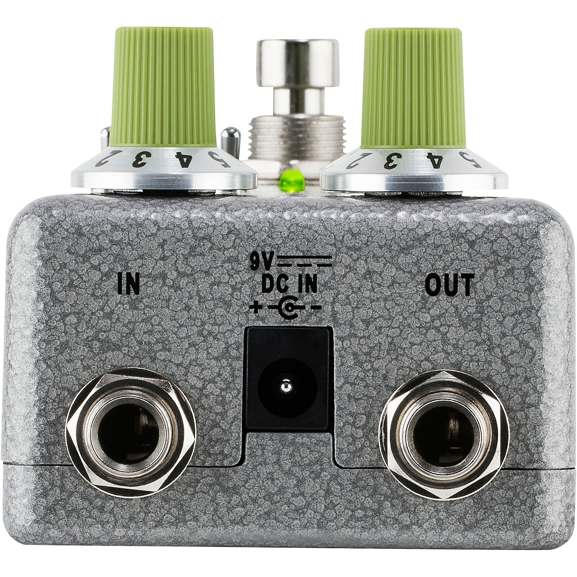 Fender Hammertone Reverb Effects Pedal Gray and Green