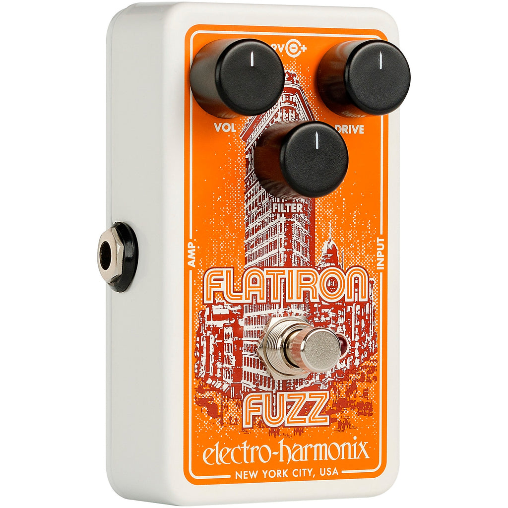 Electro-Harmonix Flatiron Fuzz Op-Amp Powered Fuzz/Distortion Effects Pedal