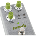Fender Hammertone Reverb Effects Pedal Gray and Green