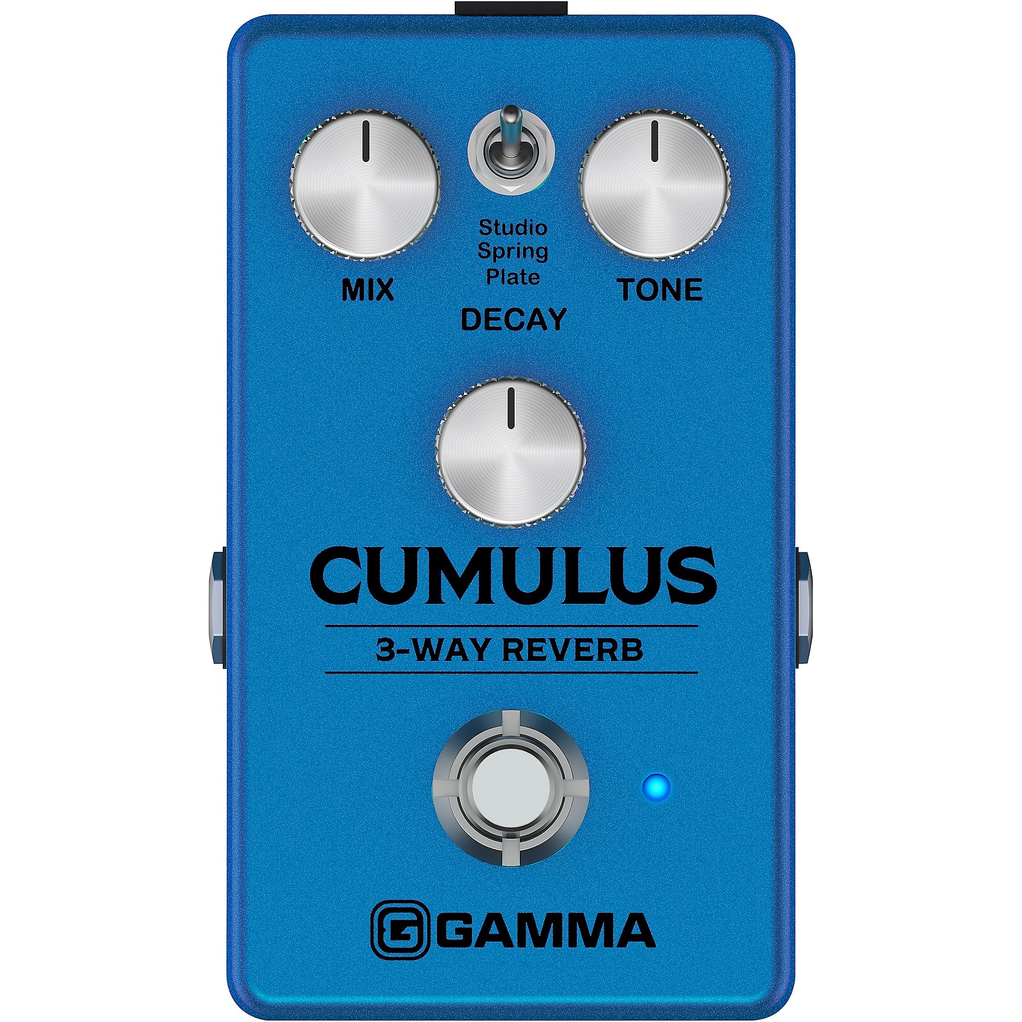 GAMMA Cumulus 3-Way Reverb Effects Pedal