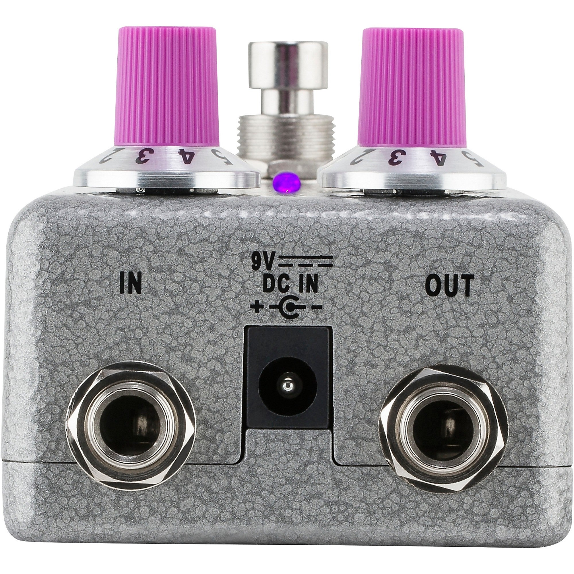 Fender Hammertone Fuzz Effects Pedal Gray and Purple