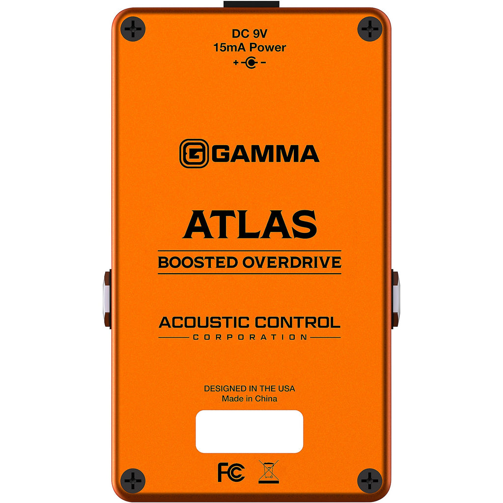 GAMMA Atlas Boosted Overdrive Effects Pedal
