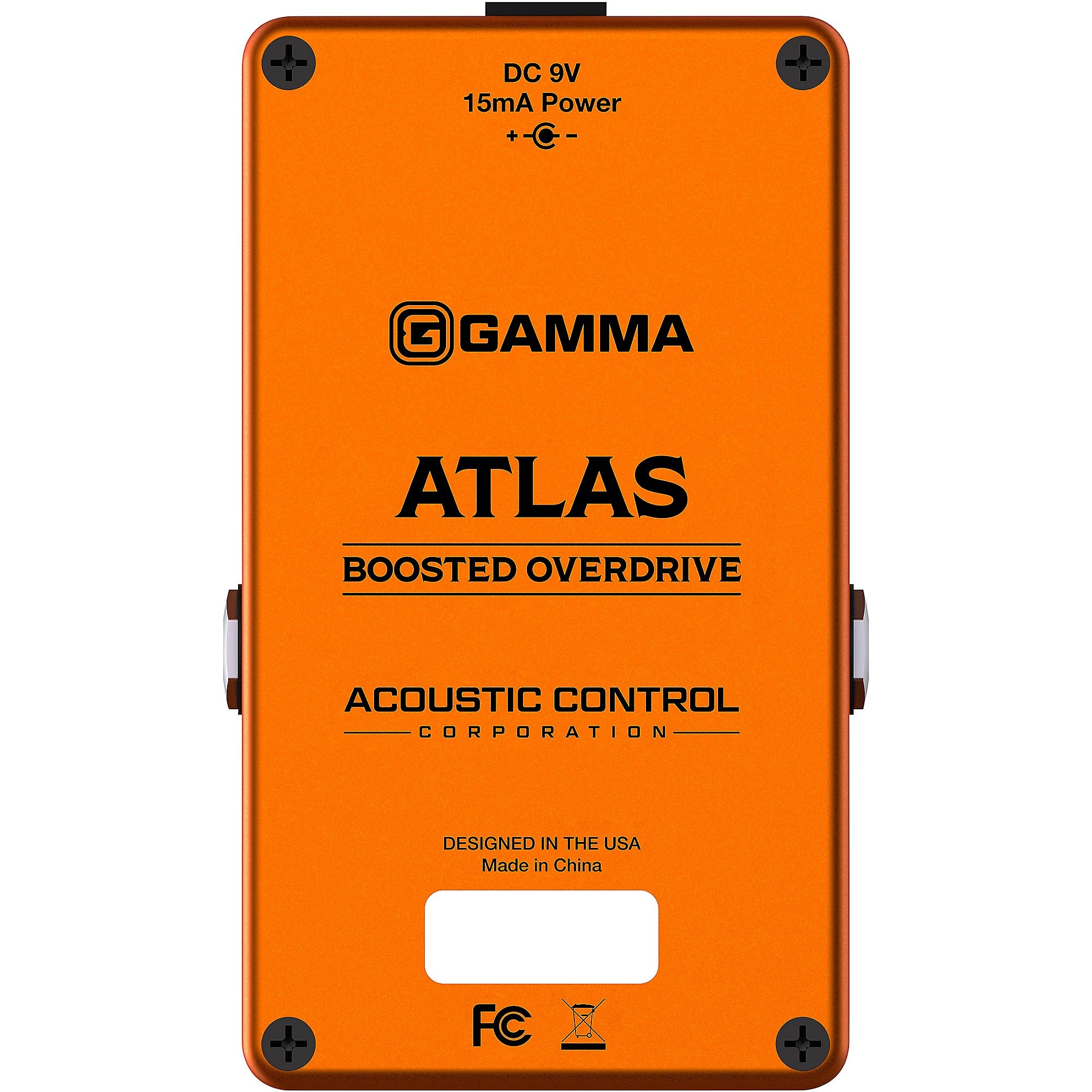 GAMMA Atlas Boosted Overdrive Effects Pedal