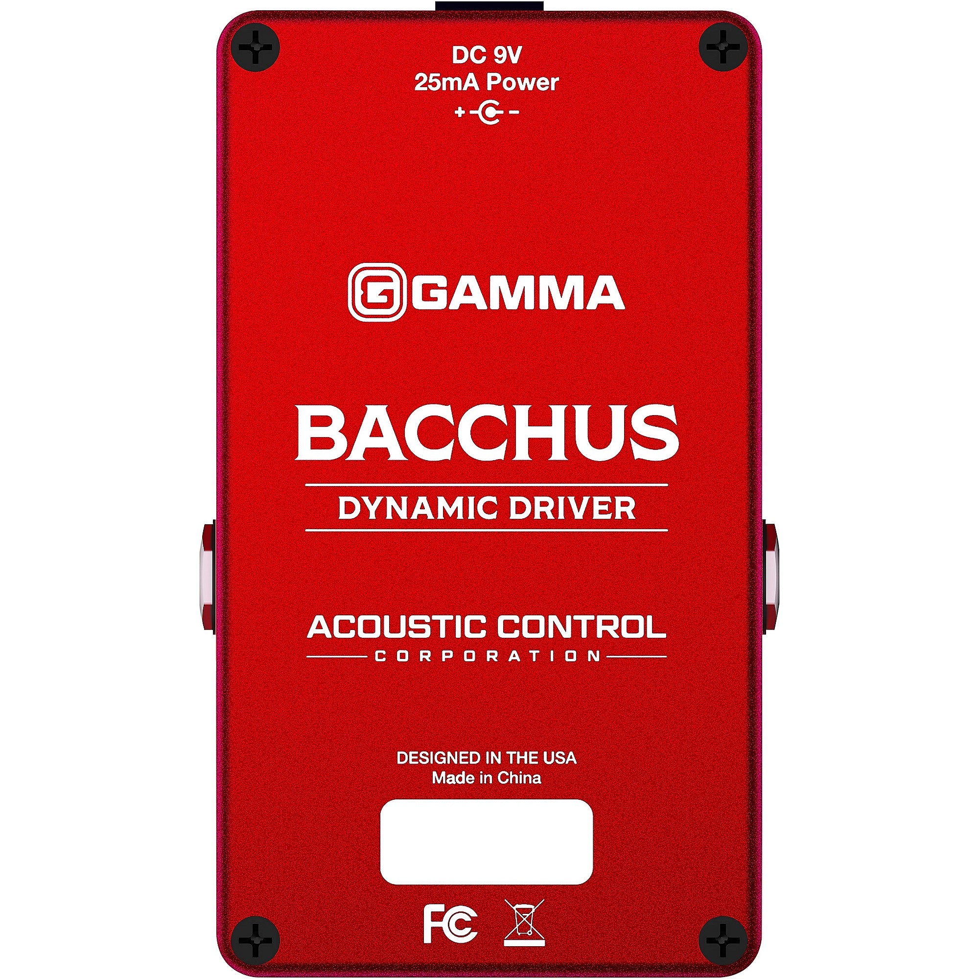 GAMMA Bacchus Dynamic Driver Effects Pedal