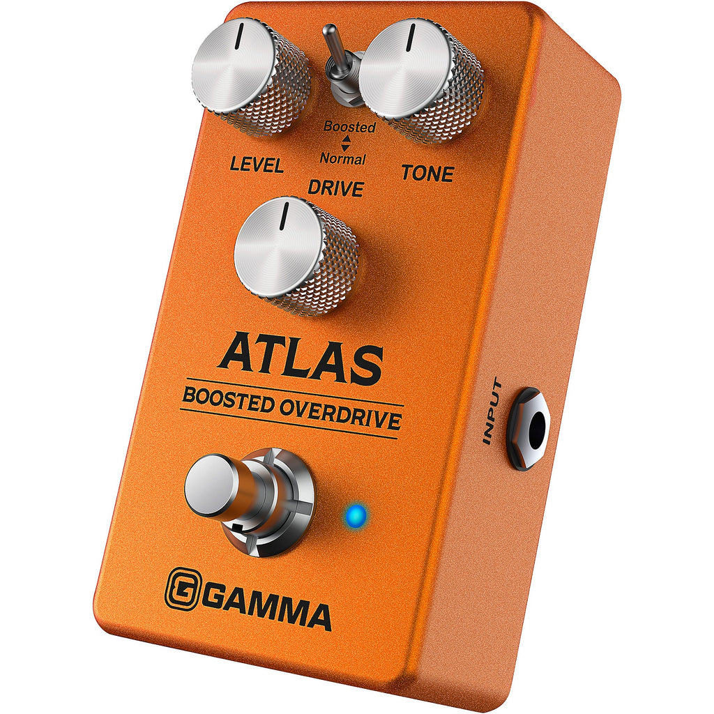 GAMMA Atlas Boosted Overdrive Effects Pedal
