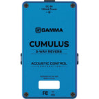 GAMMA Cumulus 3-Way Reverb Effects Pedal