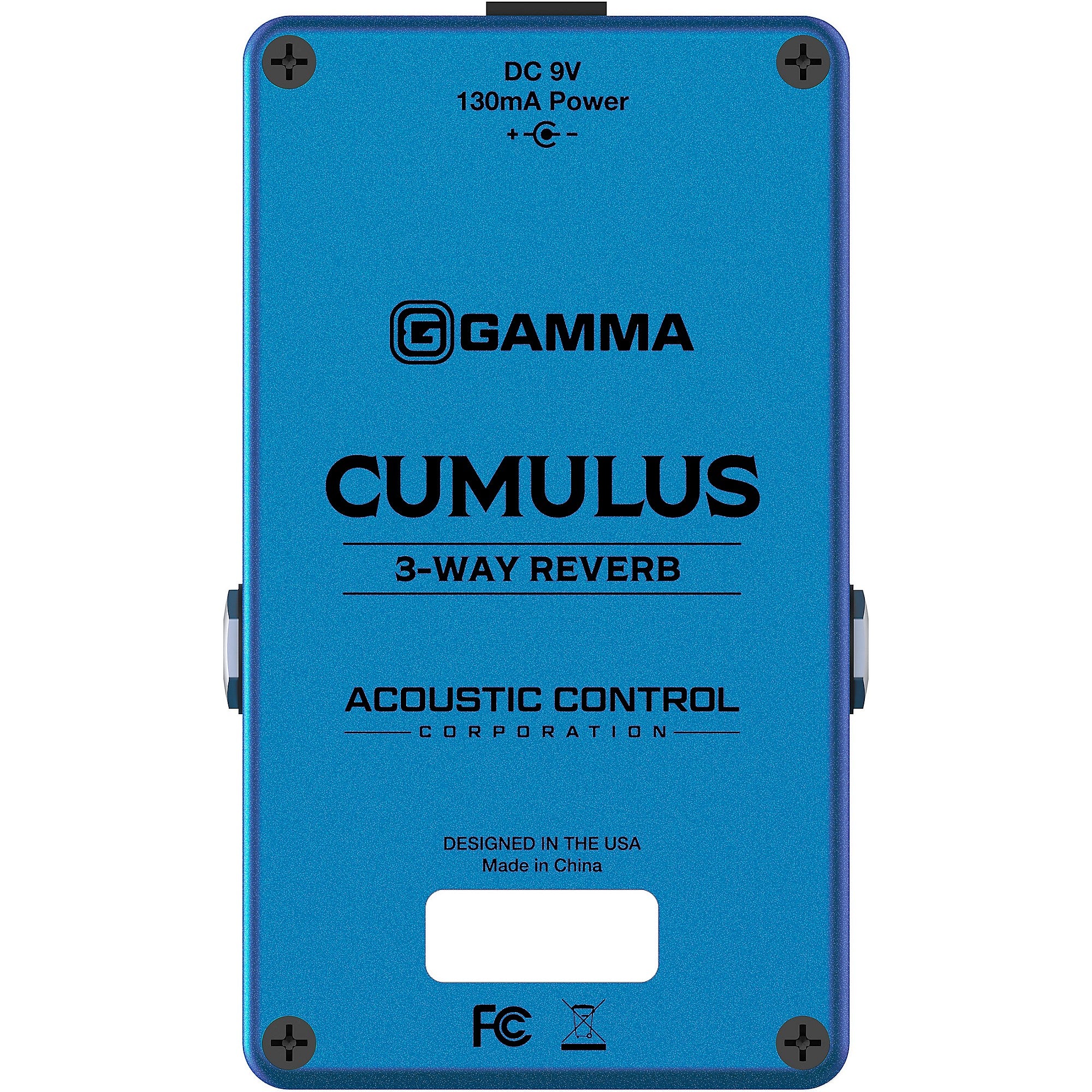 GAMMA Cumulus 3-Way Reverb Effects Pedal