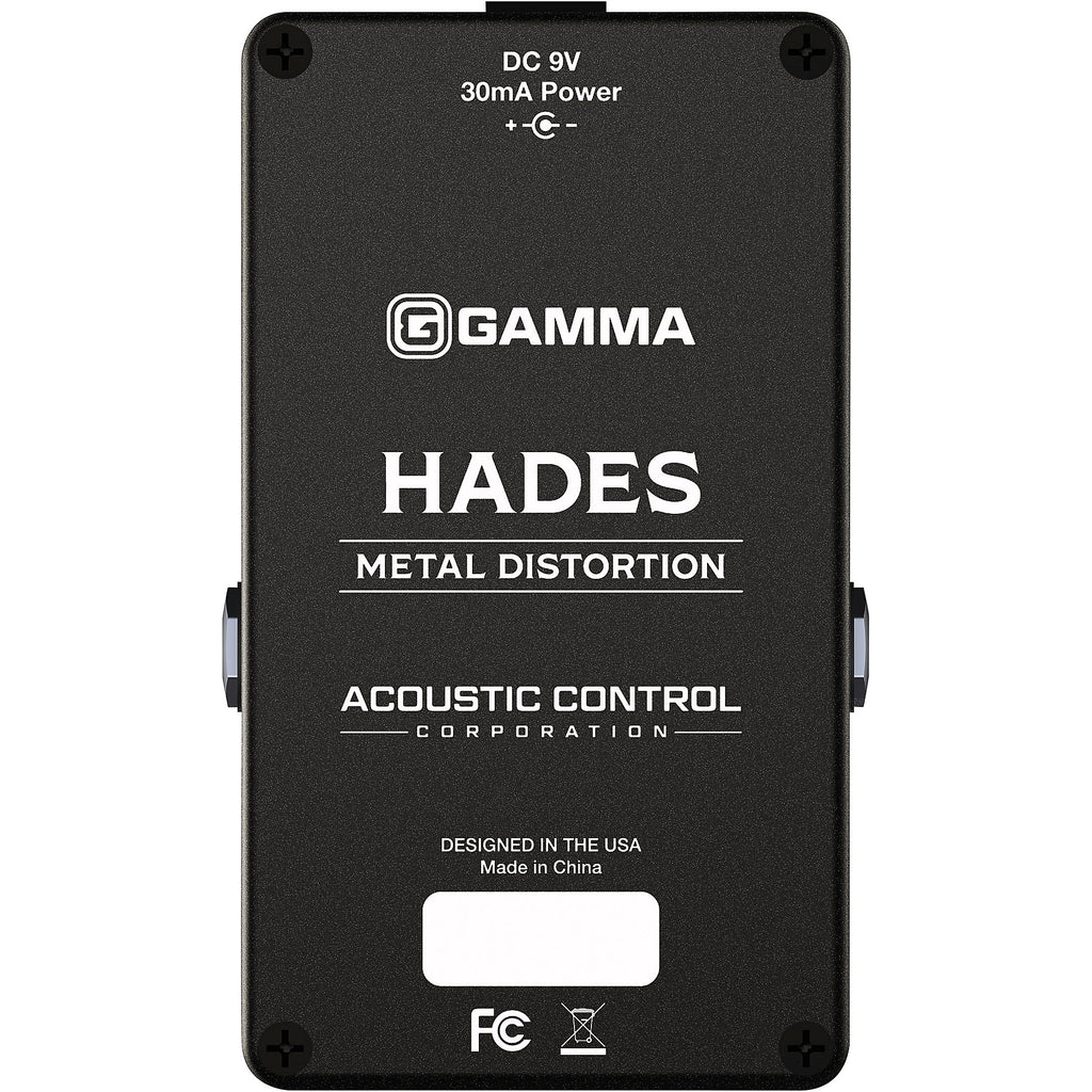 GAMMA Hades Metal Distortion Effects Pedal