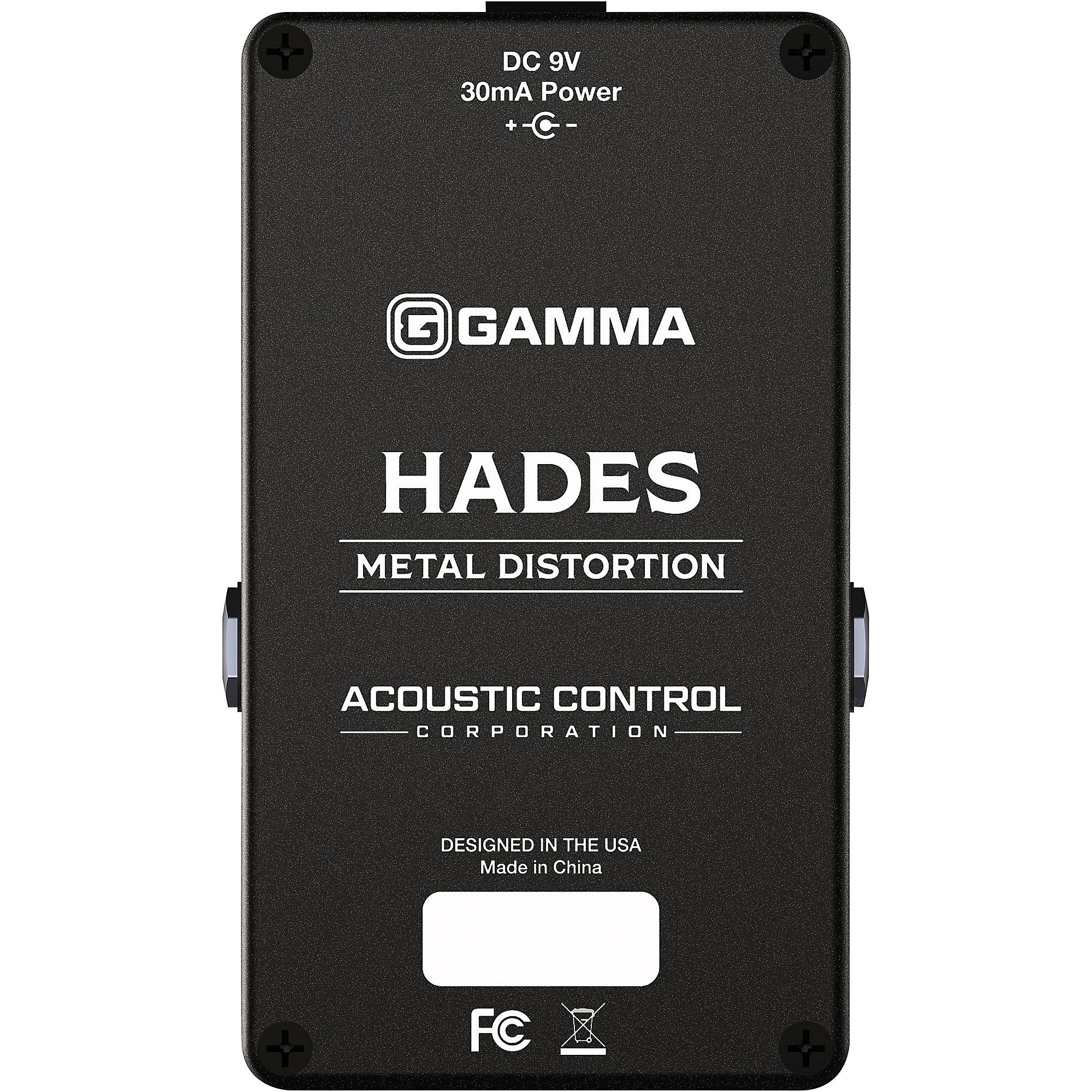 GAMMA Hades Metal Distortion Effects Pedal