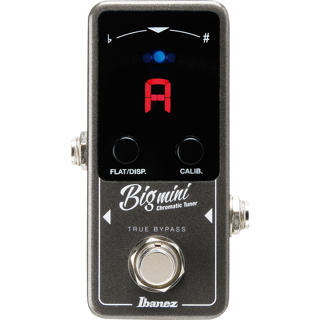 Ibanez BIGMINI Chromatic Pedal Tuner Silver