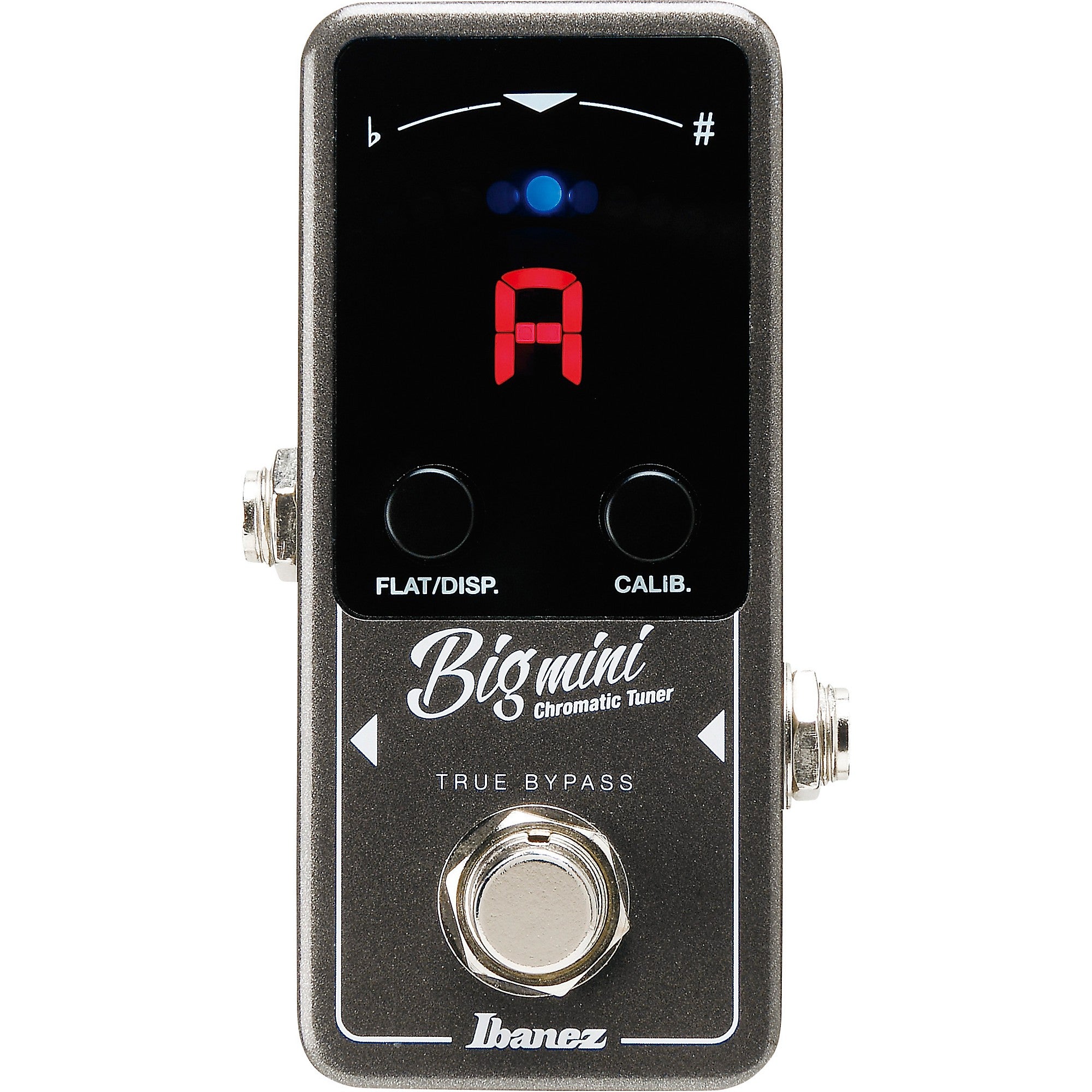 Ibanez BIGMINI Chromatic Pedal Tuner Silver