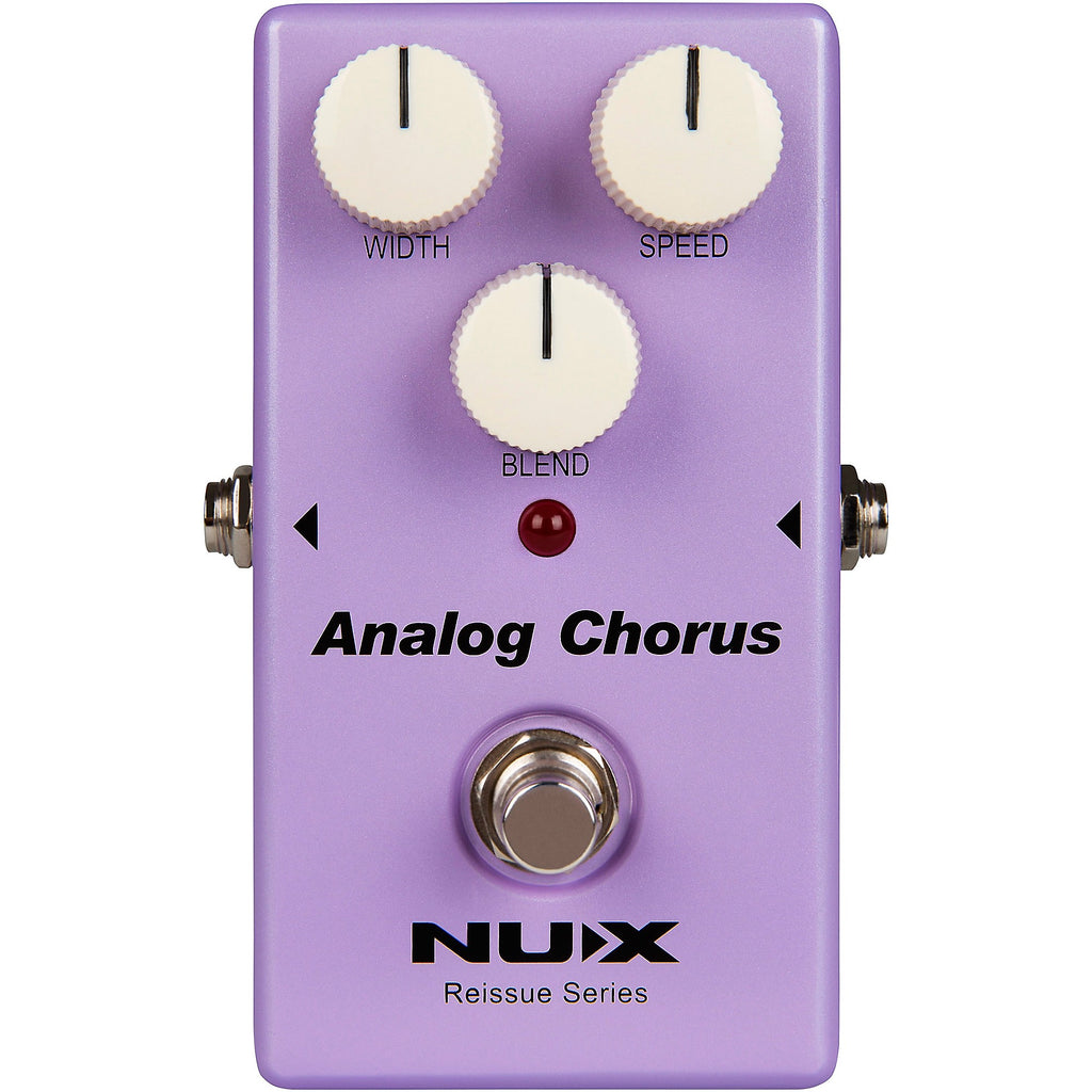 NUX Reissue Series Analog Chorus With Bucket-Brigade Circuit Effects Pedal Lavender
