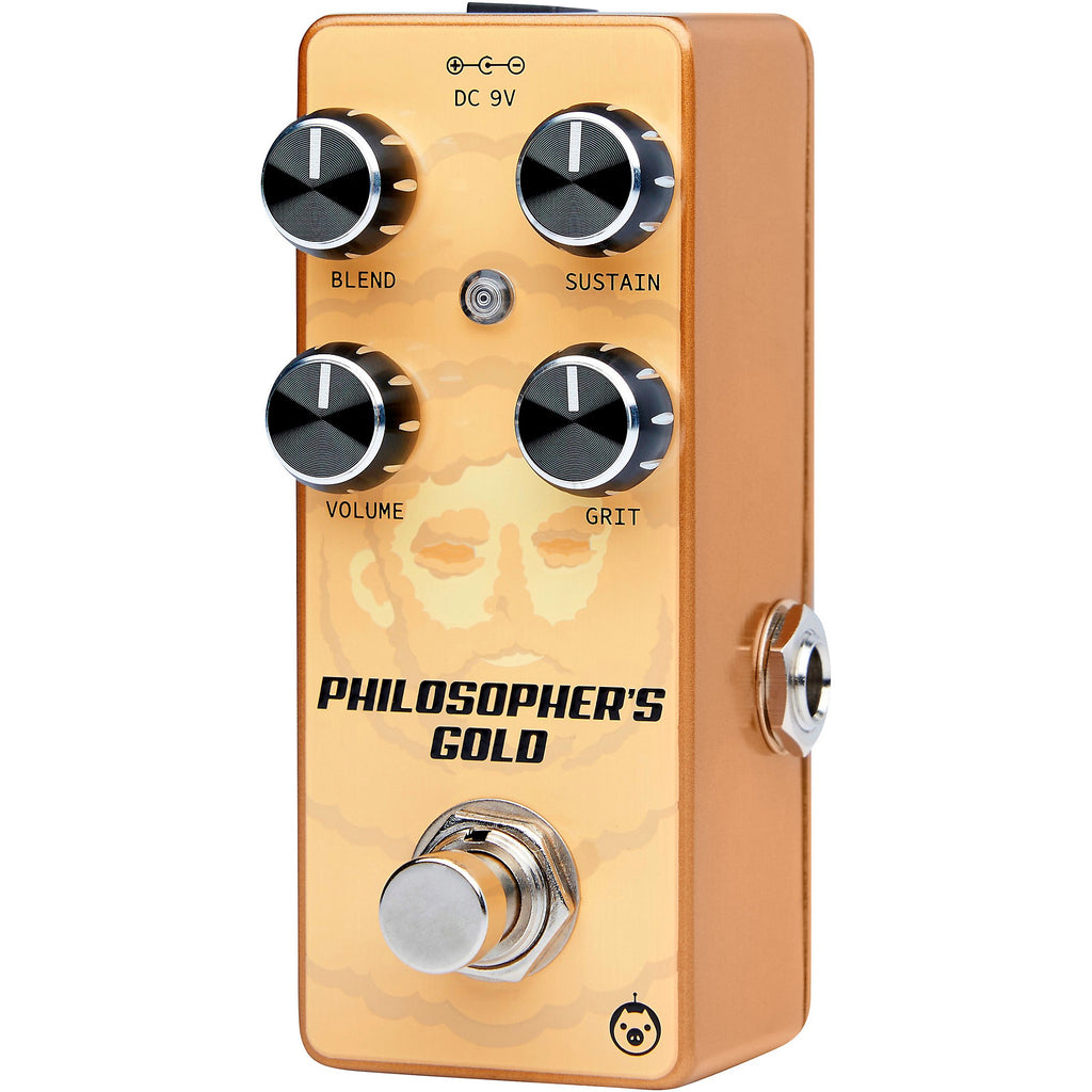 Pigtronix Philosopher's Gold Compression Effects Pedal Gold