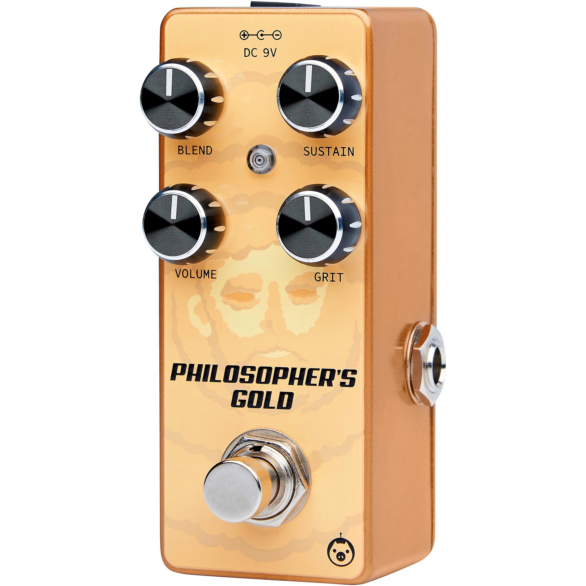 Pigtronix Philosopher's Gold Compression Effects Pedal Gold