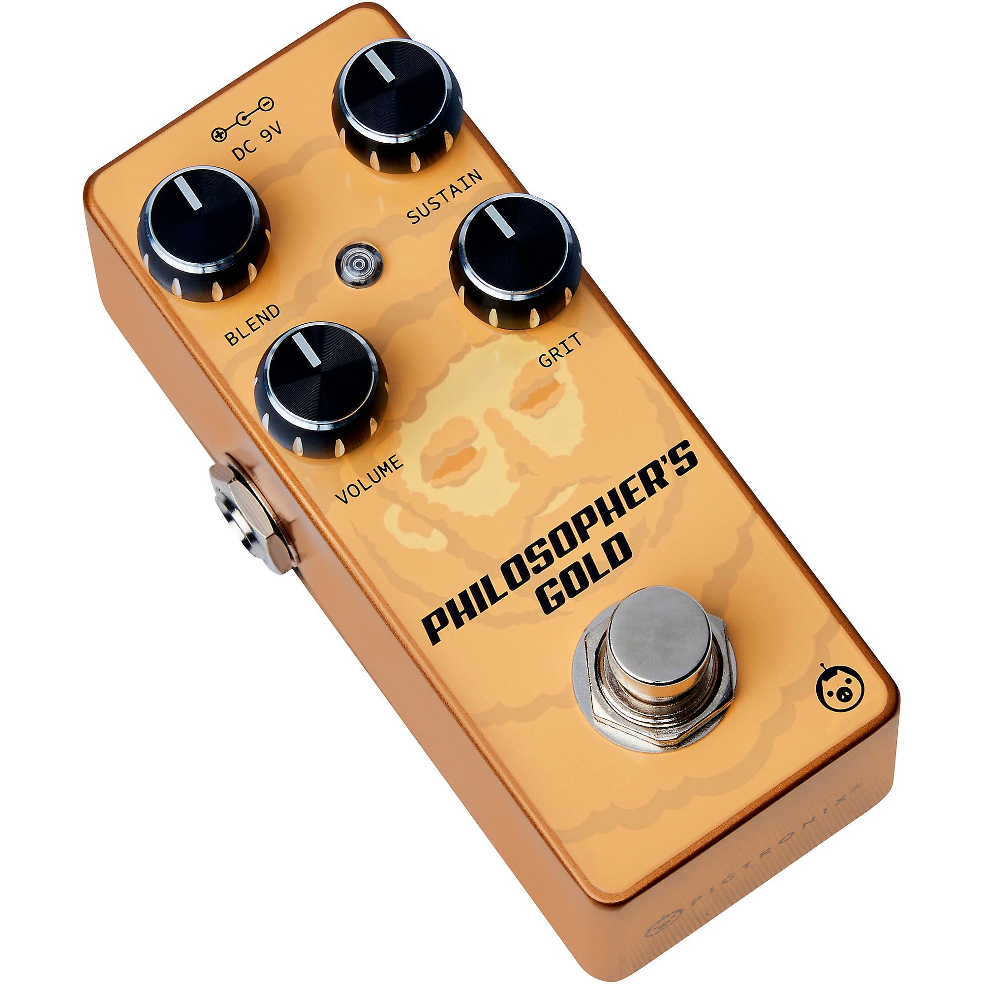 Pigtronix Philosopher's Gold Compression Effects Pedal Gold