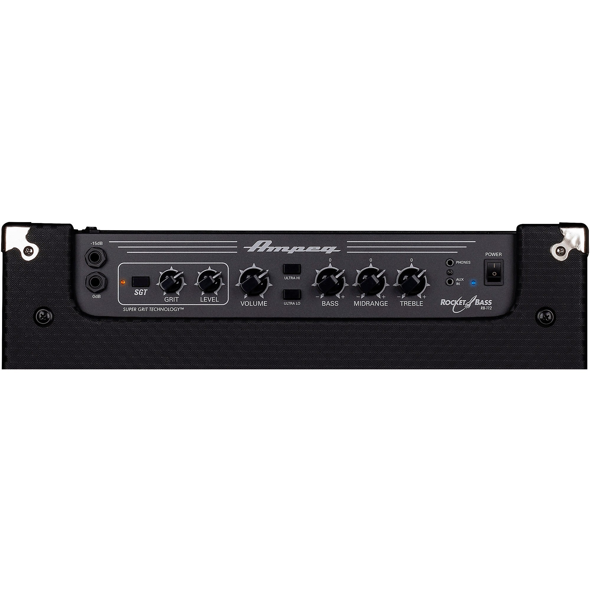 Ampeg Rocket Bass RB-112 1x12 100W Bass Combo Amp Black and Silver