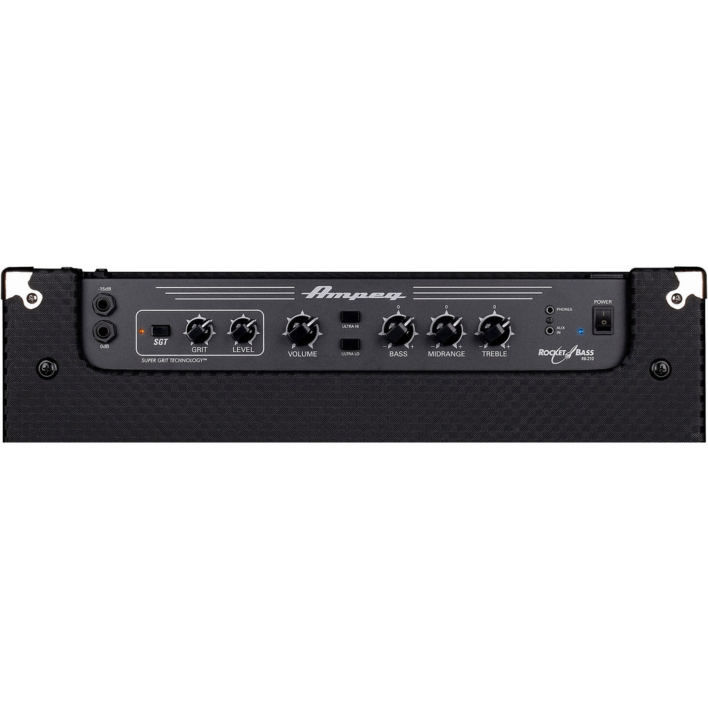 Ampeg Rocket Bass RB-210 2x10 500W Bass Combo Amp Black and Silver