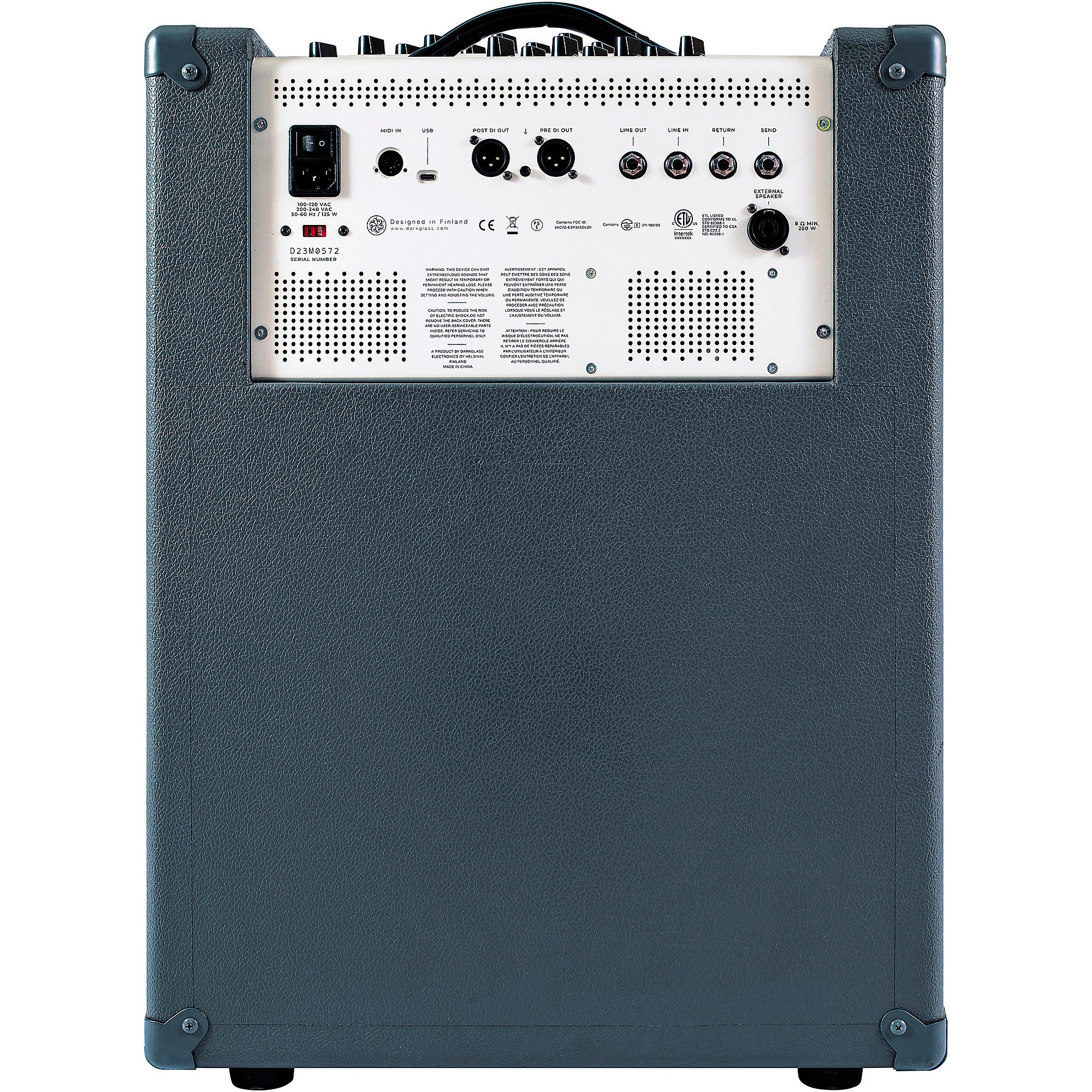 Darkglass Infinity 500 Bass Combo 2x10 Digital Amp Blue