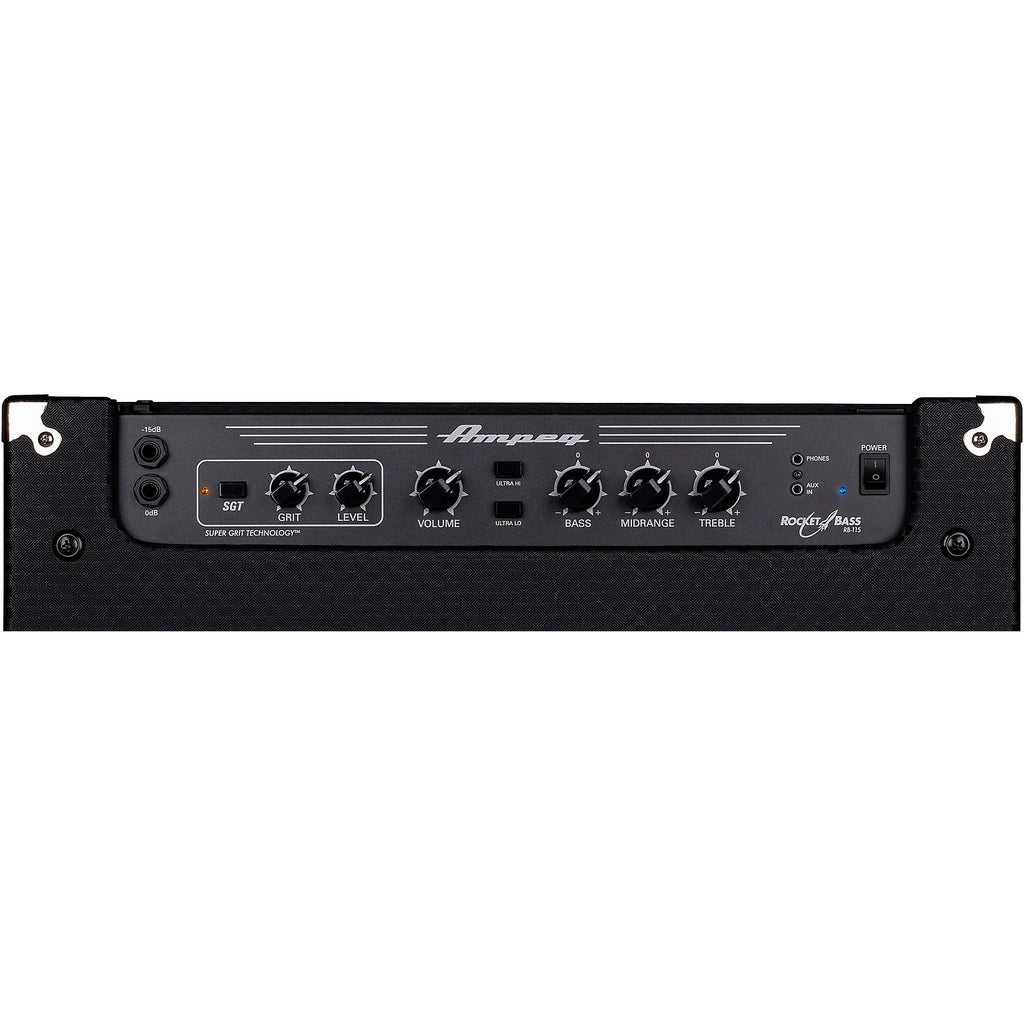 Ampeg Rocket Bass RB-115 1x15 200W Bass Combo Amp Black and Silver