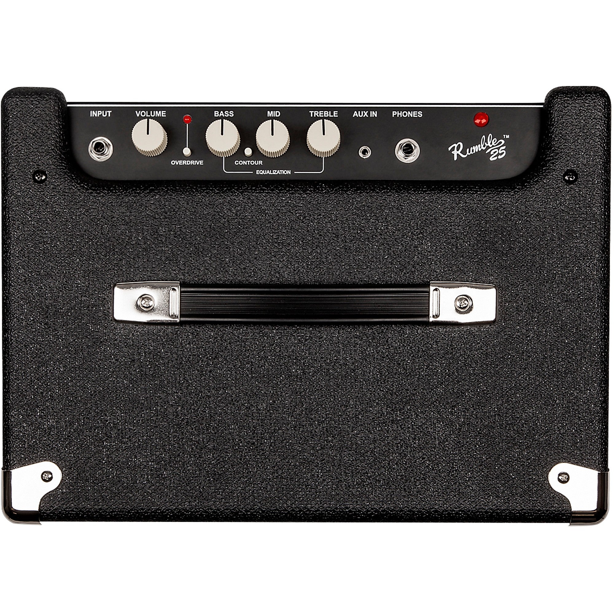 Fender Rumble 25W 1x8 Bass Combo Amp and 20' Instrument Cable