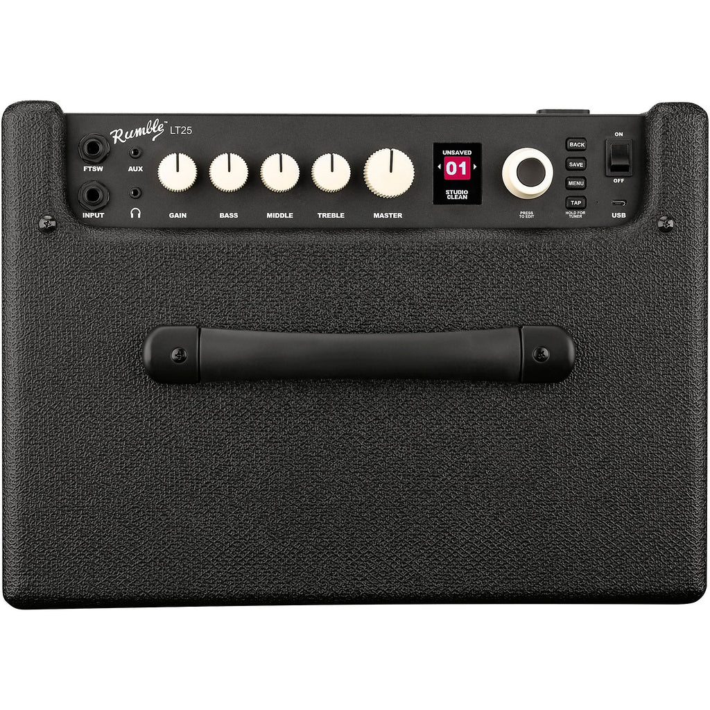 Fender Rumble LT25 25W 1x8 Bass Combo Amp Black