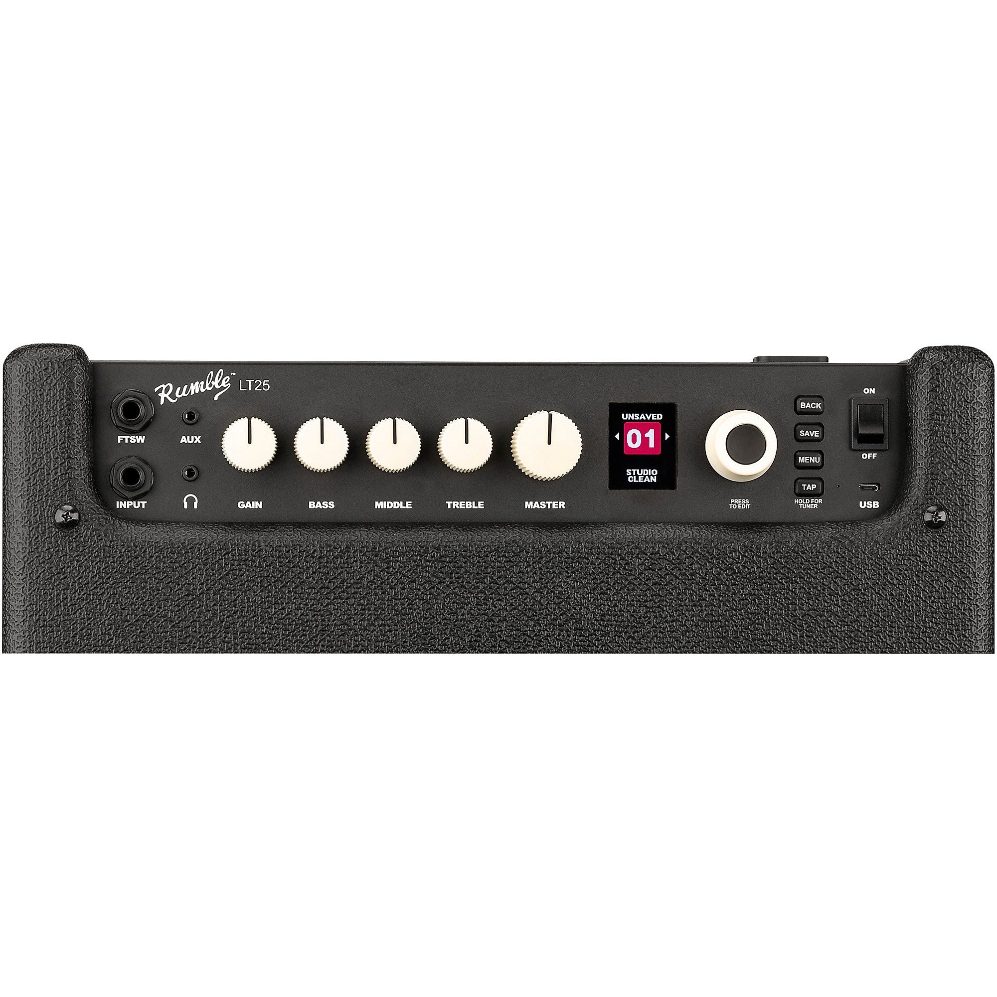 Fender Rumble LT25 25W 1x8 Bass Combo Amp Black