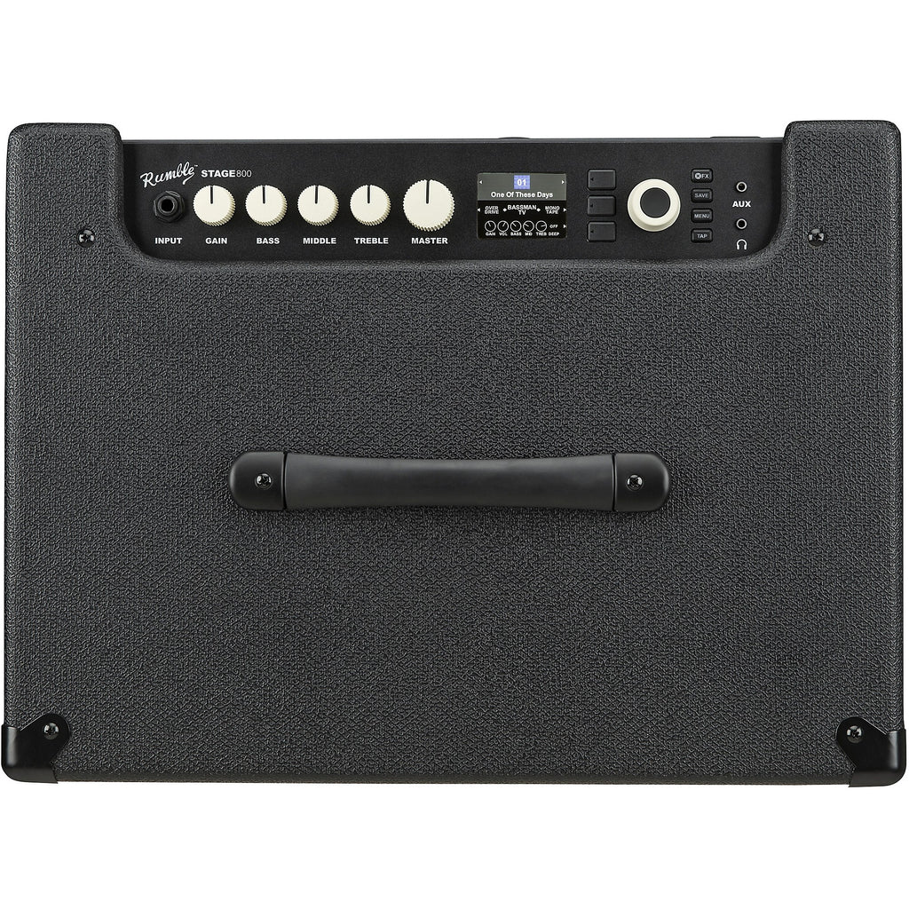 Fender Rumble Stage 800 800W 2x10 Bass Combo Amp Black