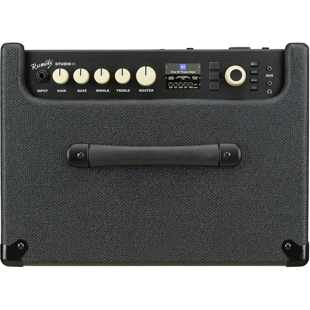 Fender Rumble Studio 40 40W 1x10 Bass Combo Amplifier Black