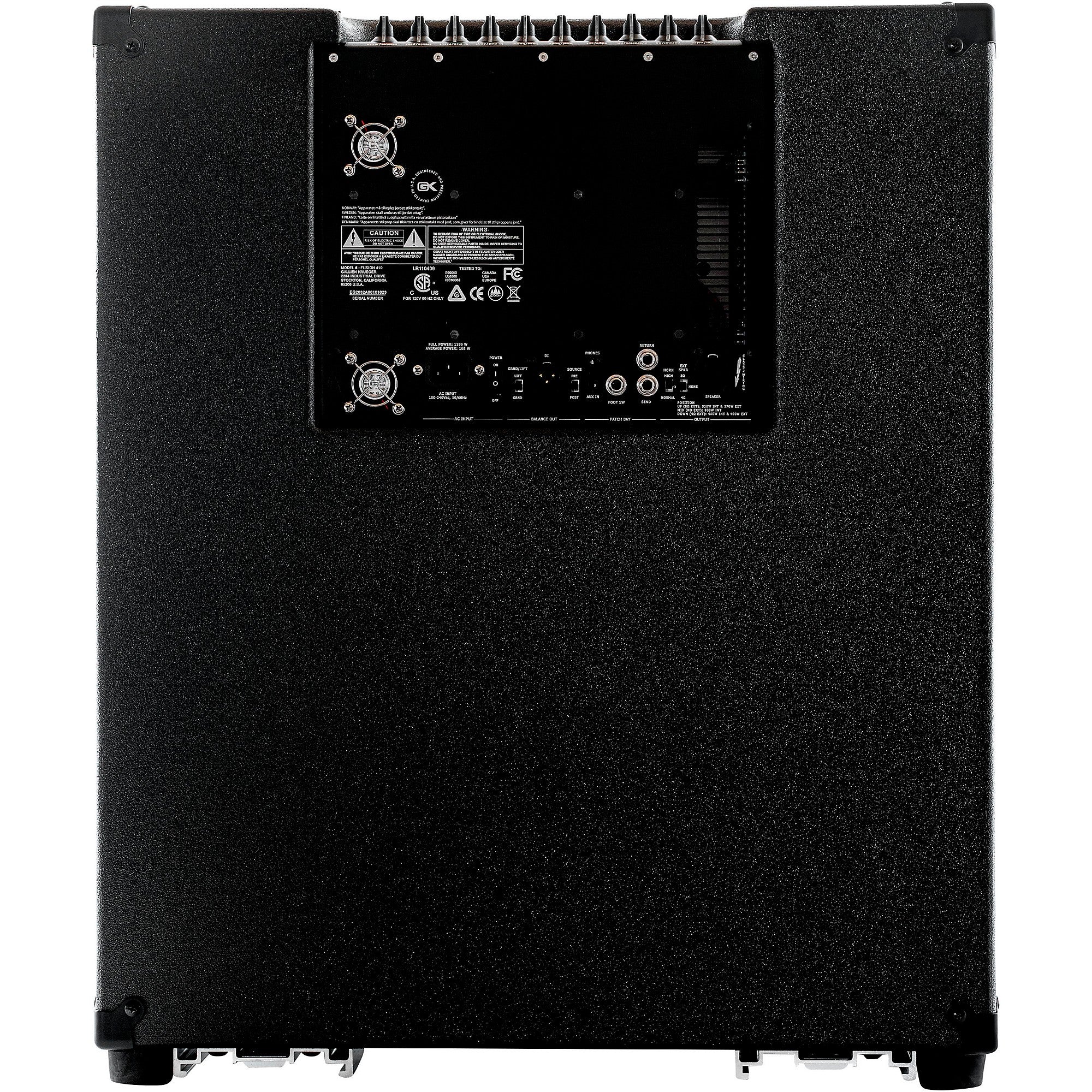 Gallien-Krueger Fusion 410 Bass Combo Amp Black