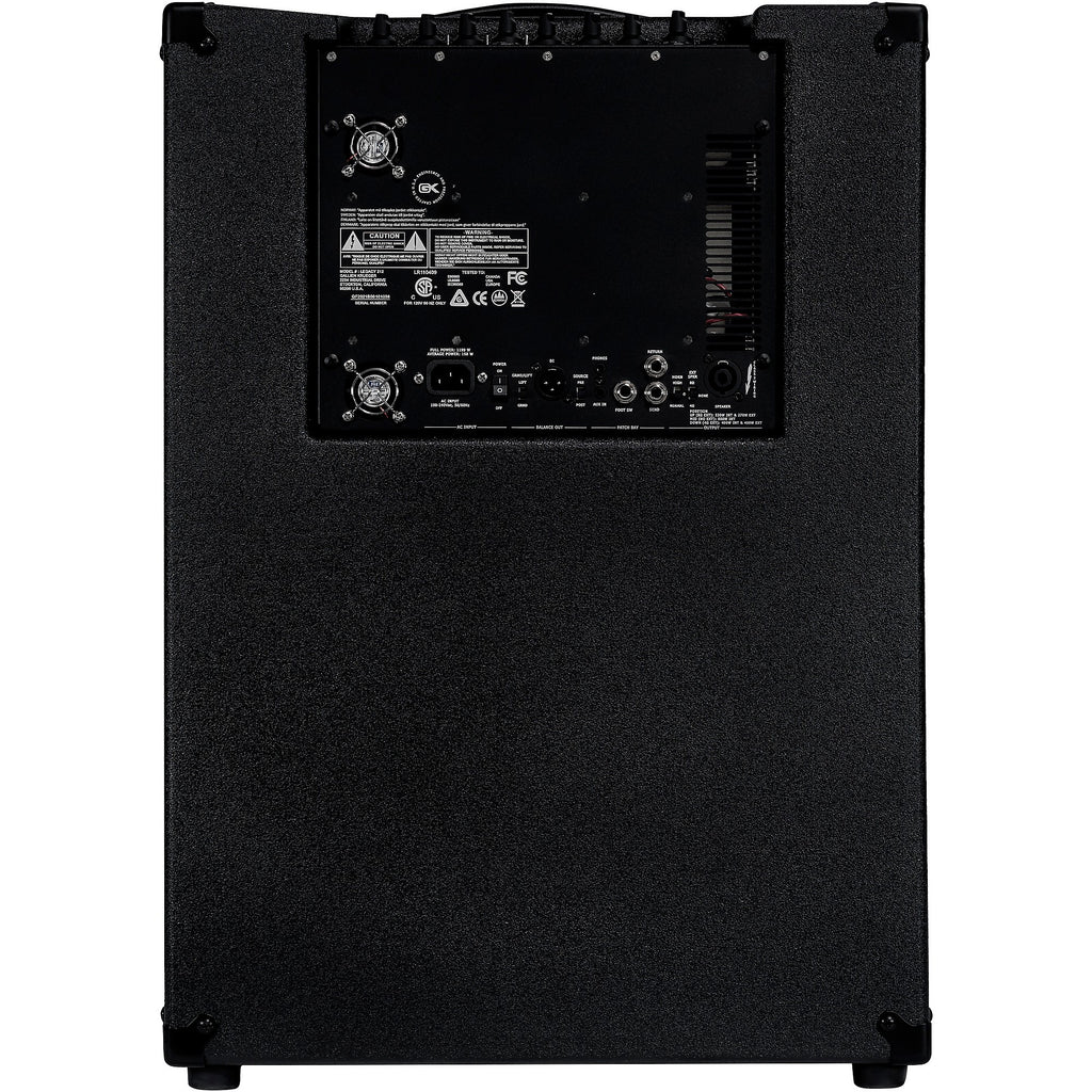 Gallien-Krueger Legacy 212 Bass Combo Amp Black