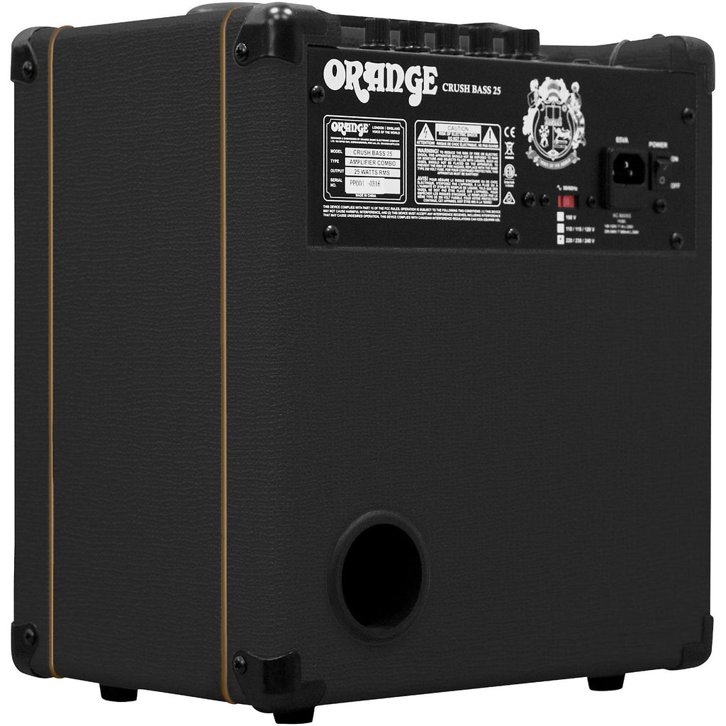 Orange Amplifiers Crush Bass 25 25W Bass Combo Amplifier