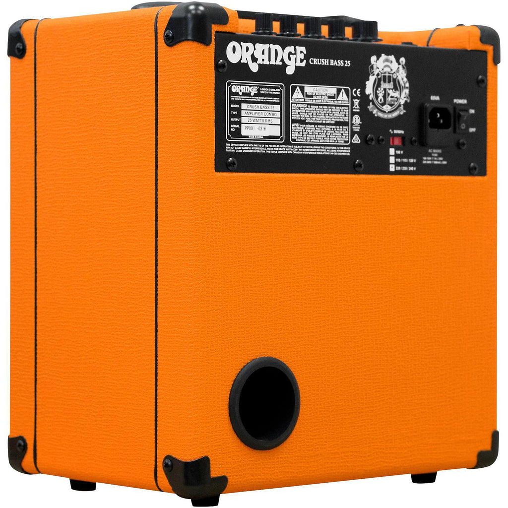 Orange Amplifiers Crush Bass 25 25W Bass Combo Amplifier