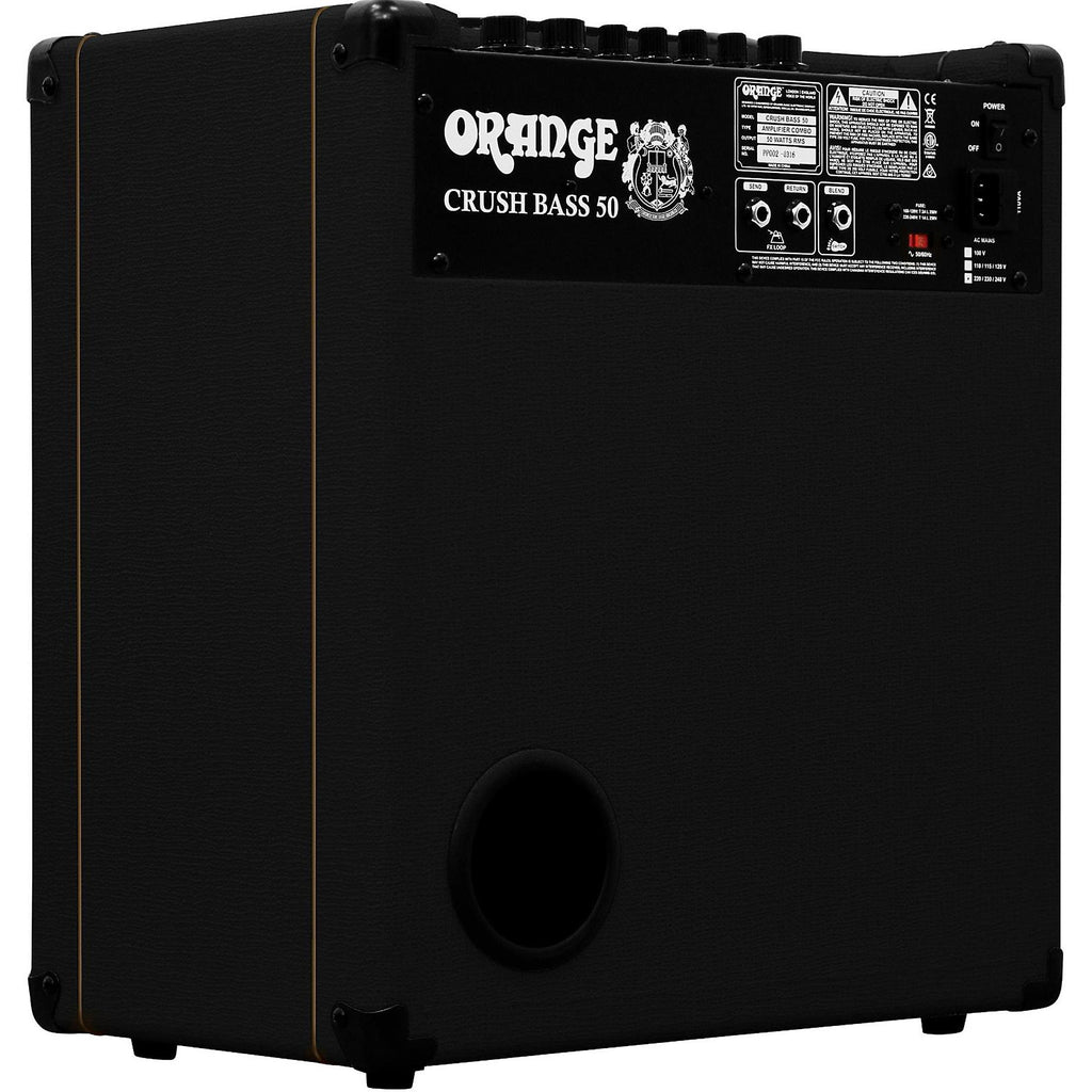 Orange Amplifiers Crush Bass 50 50W 1x12 Bass Combo Amplifier
