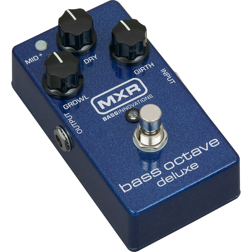 MXR M288 Bass Octave Deluxe Effects Pedal Blue Sparkle