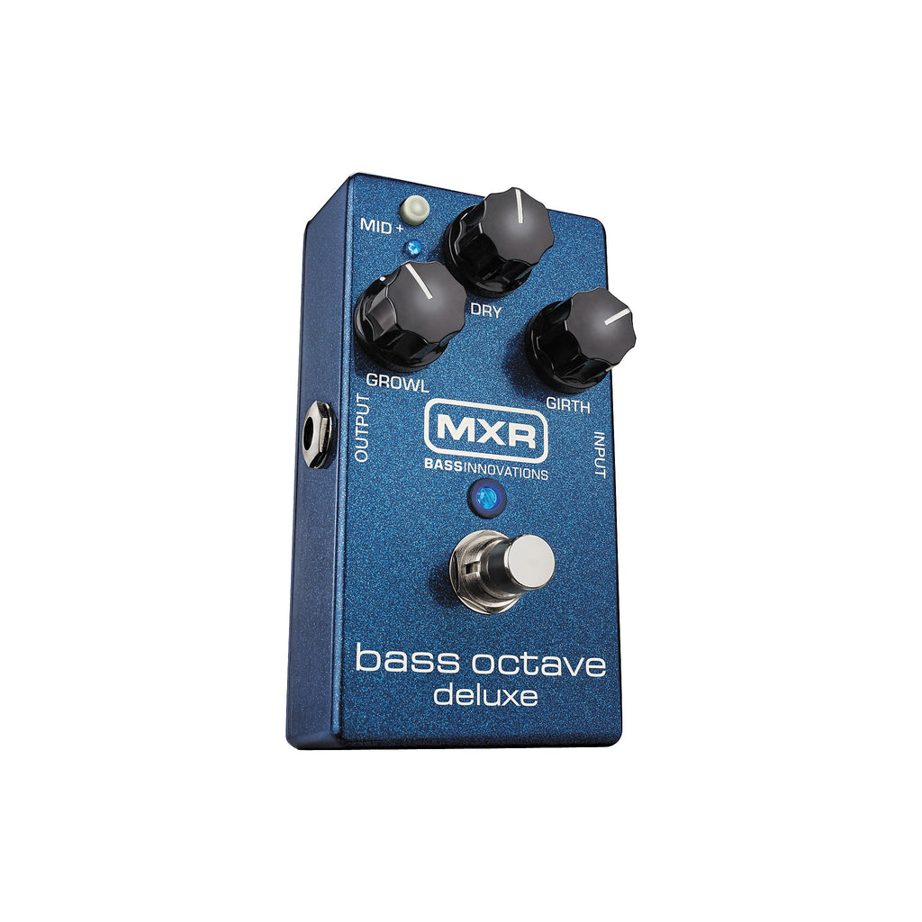 MXR M288 Bass Octave Deluxe Effects Pedal Blue Sparkle