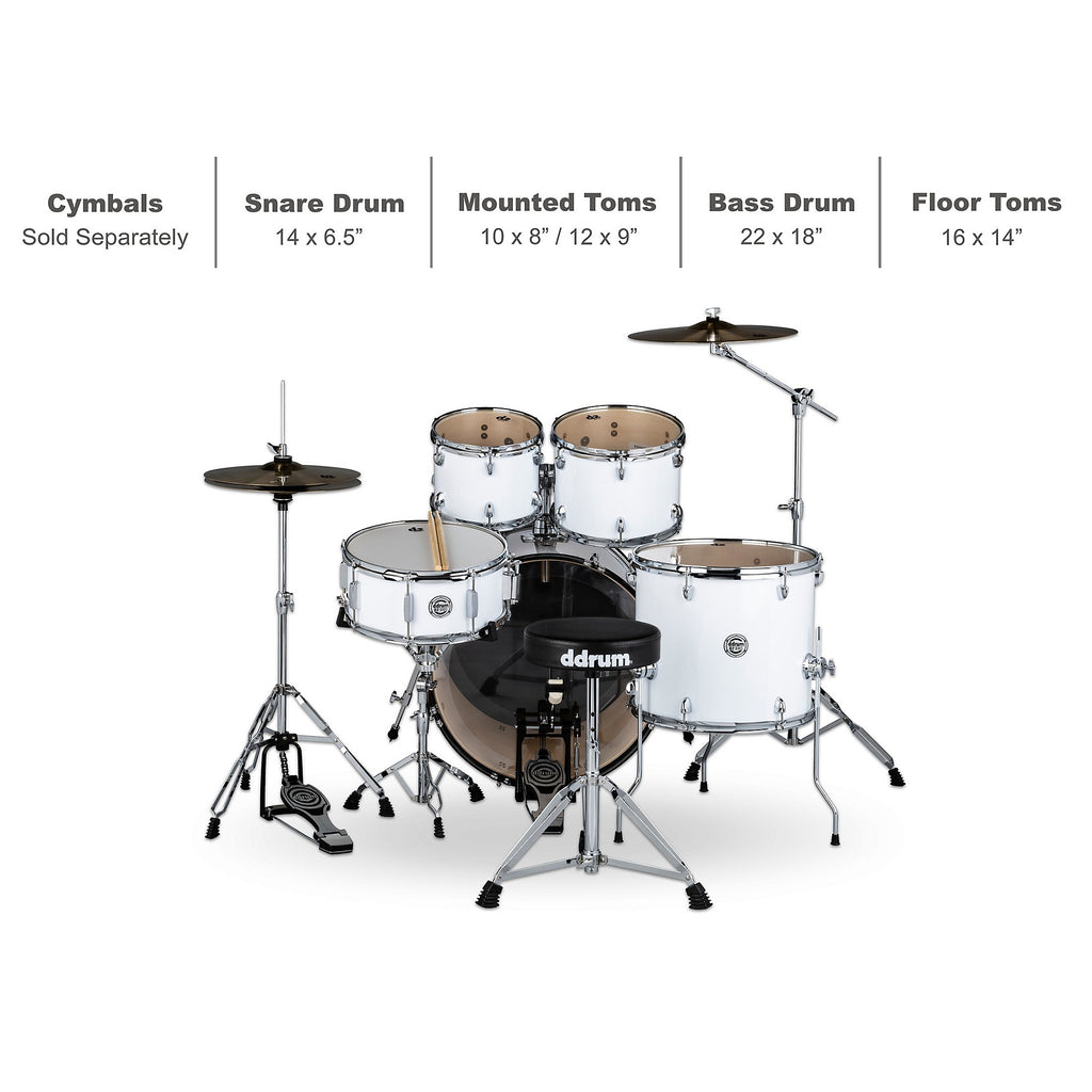 Ddrum D2 5-Piece Complete Drum Kit
