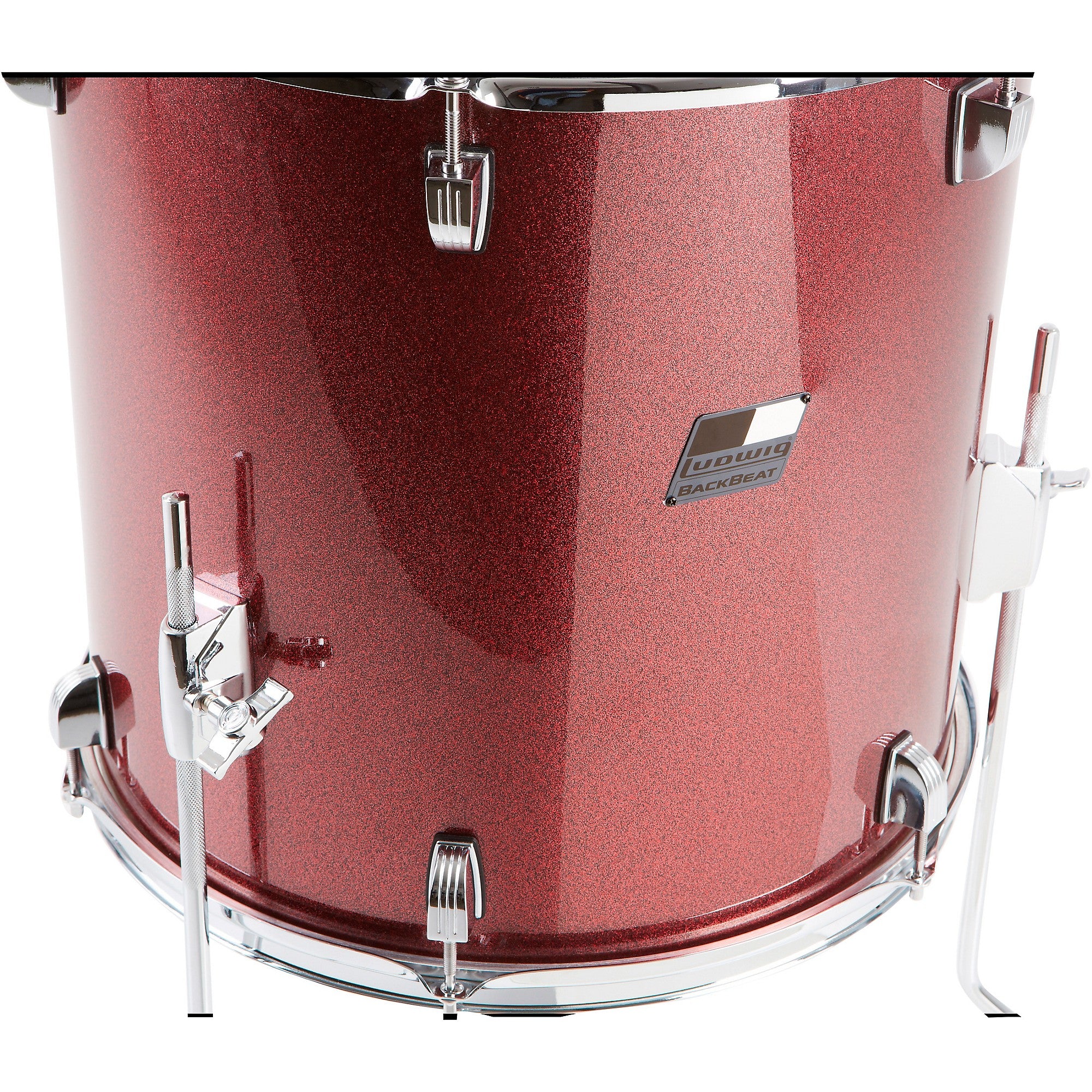 Ludwig BackBeat Complete 5-Piece Drum Set With Hardware and Cymbals