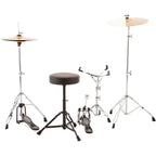 Ludwig BackBeat Complete 5-Piece Drum Set With Hardware and Cymbals